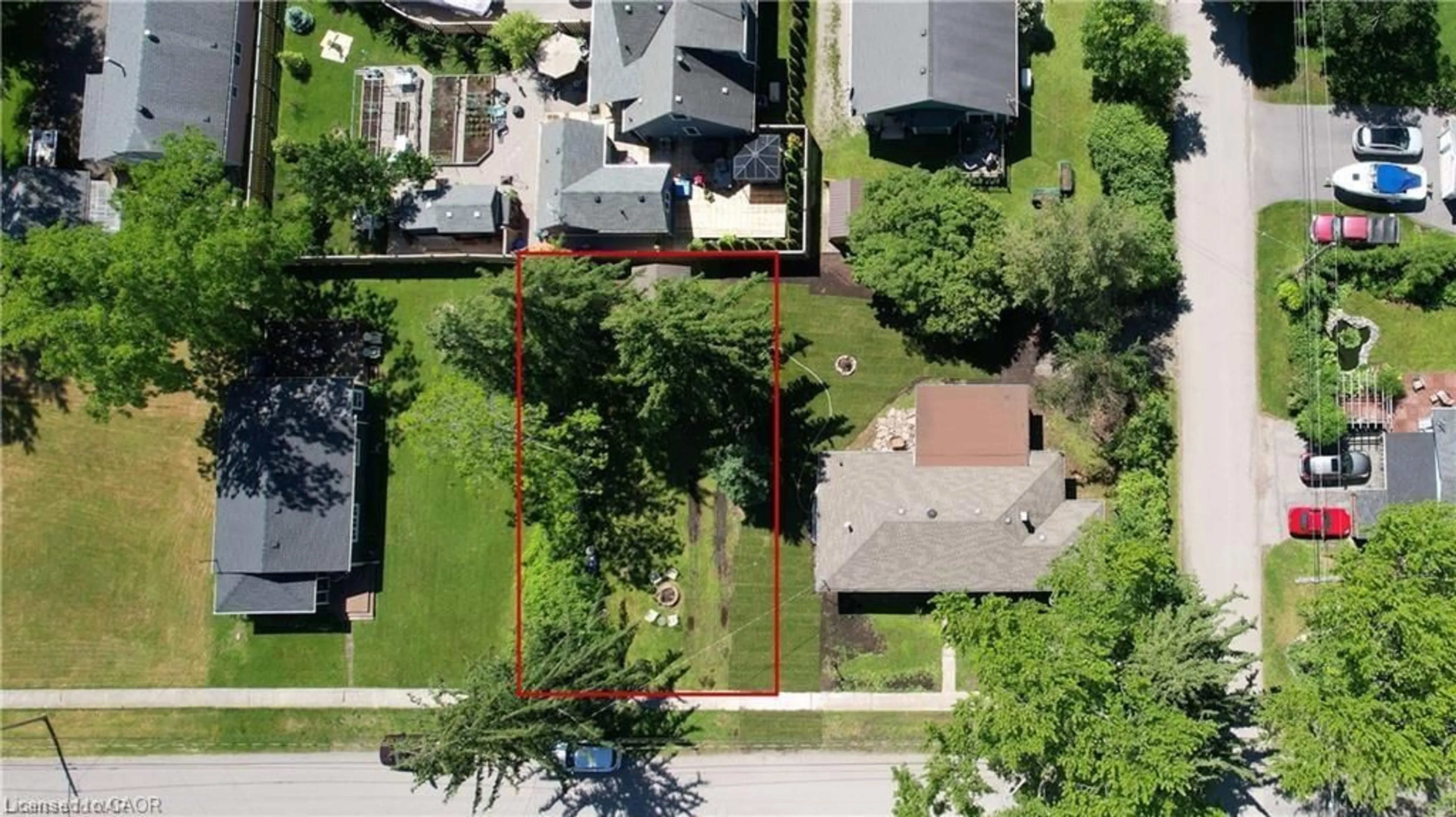 A pic from outside/outdoor area/front of a property/back of a property/a pic from drone, street for 0 Westwood Ave, Fort Erie Ontario L0S 1B0