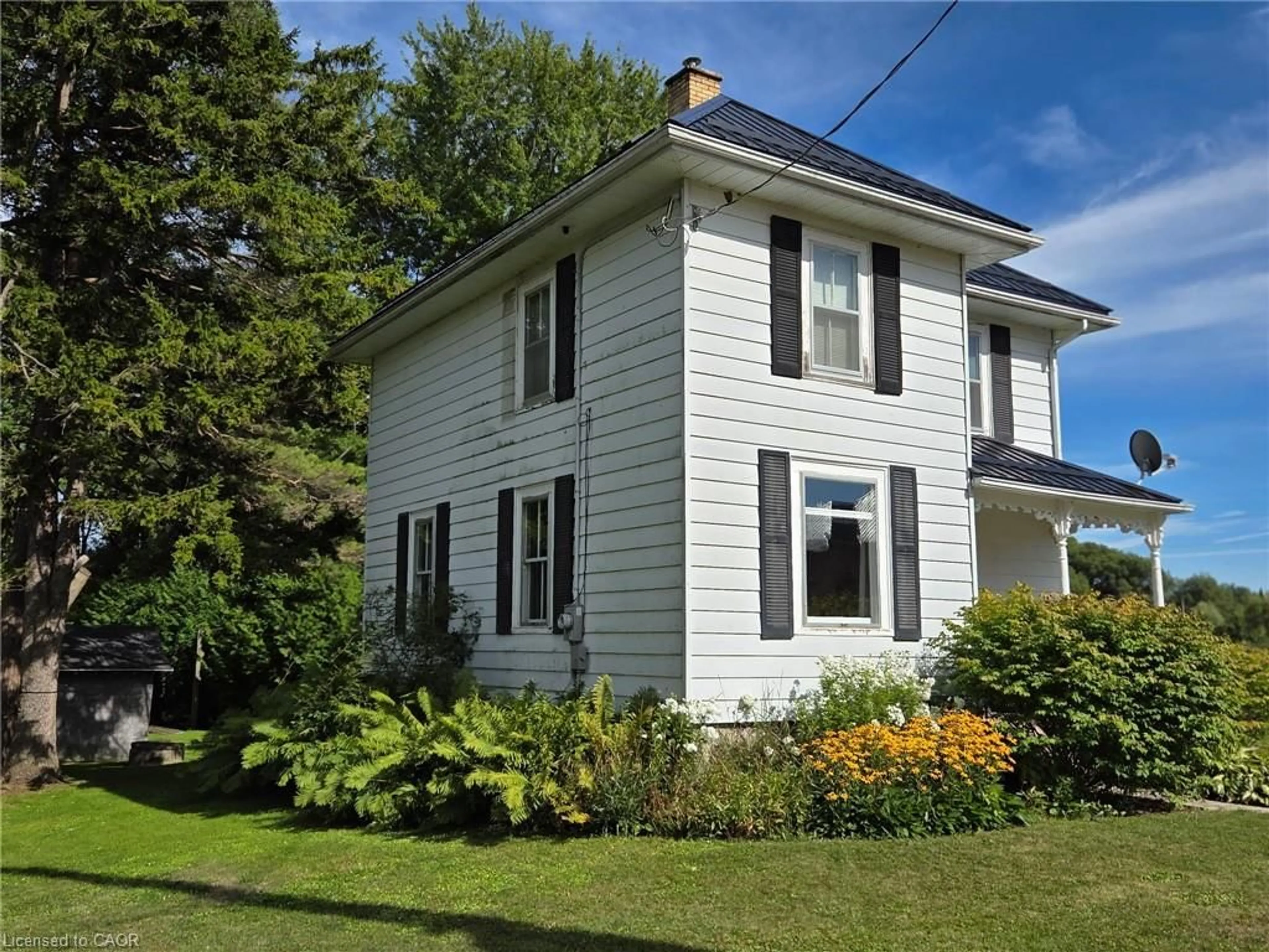 Home with vinyl exterior material, building for 392017 Grey Road 109, Holstein Ontario N0G 2A0