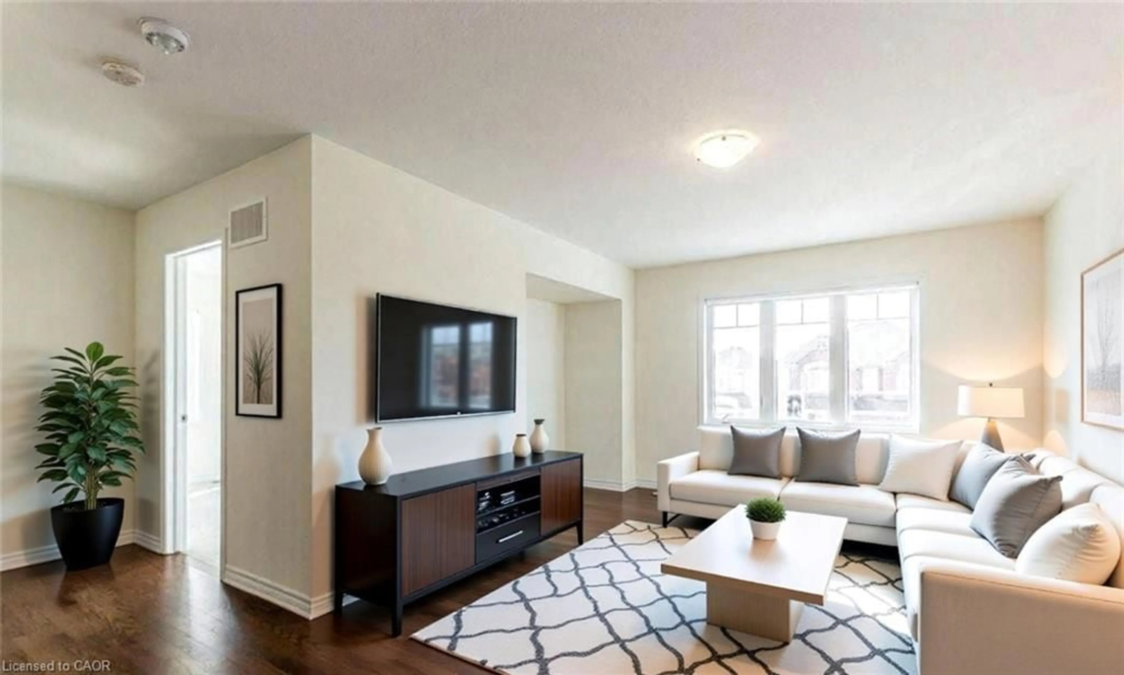 Living room with furniture, unknown for 287 Grovehill Cres, Kitchener Ontario N2R 0K2