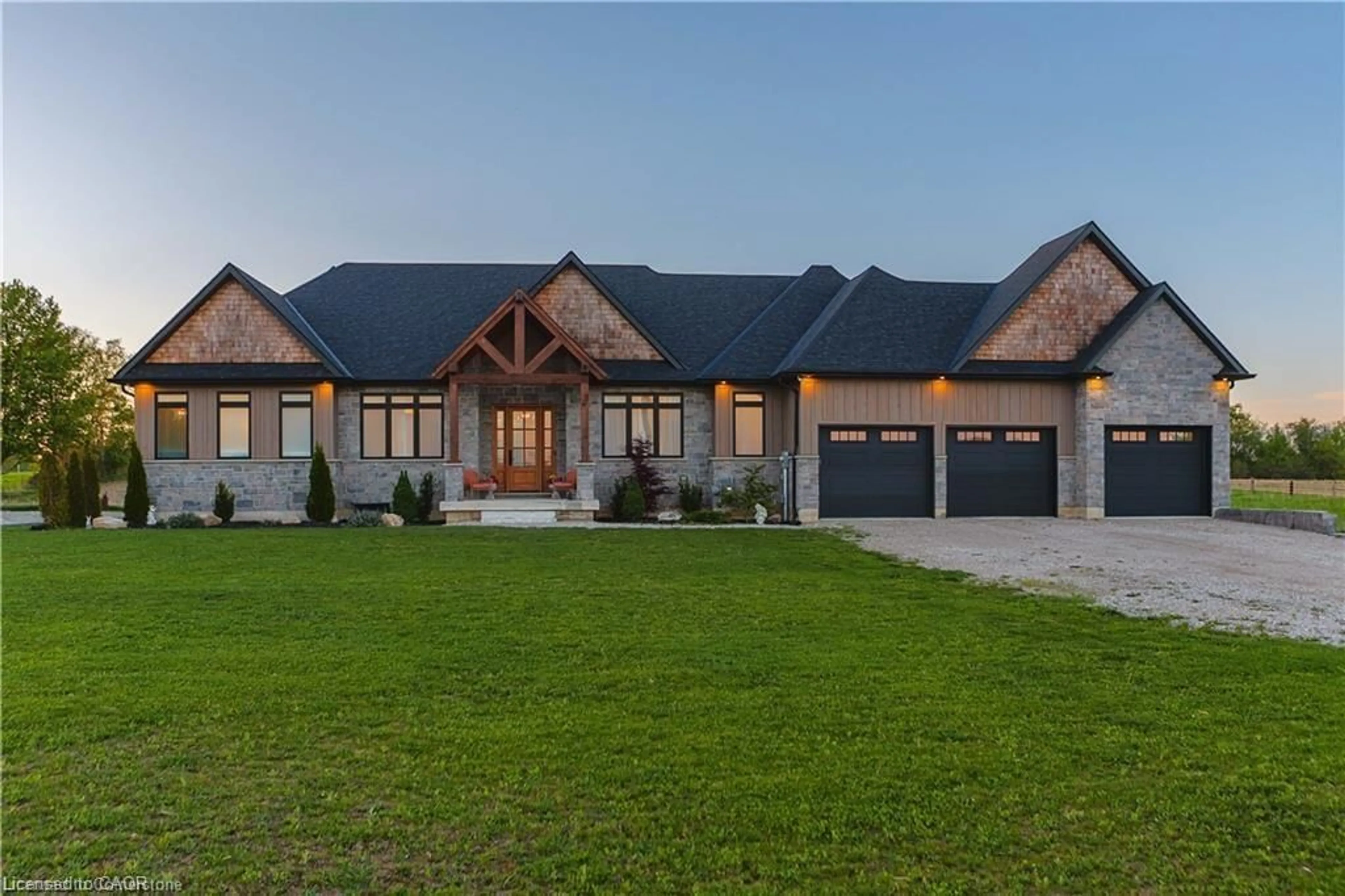 Home with brick exterior material, unknown for 30 Sixth Concession Rd, Burford Ontario N3R 0B8