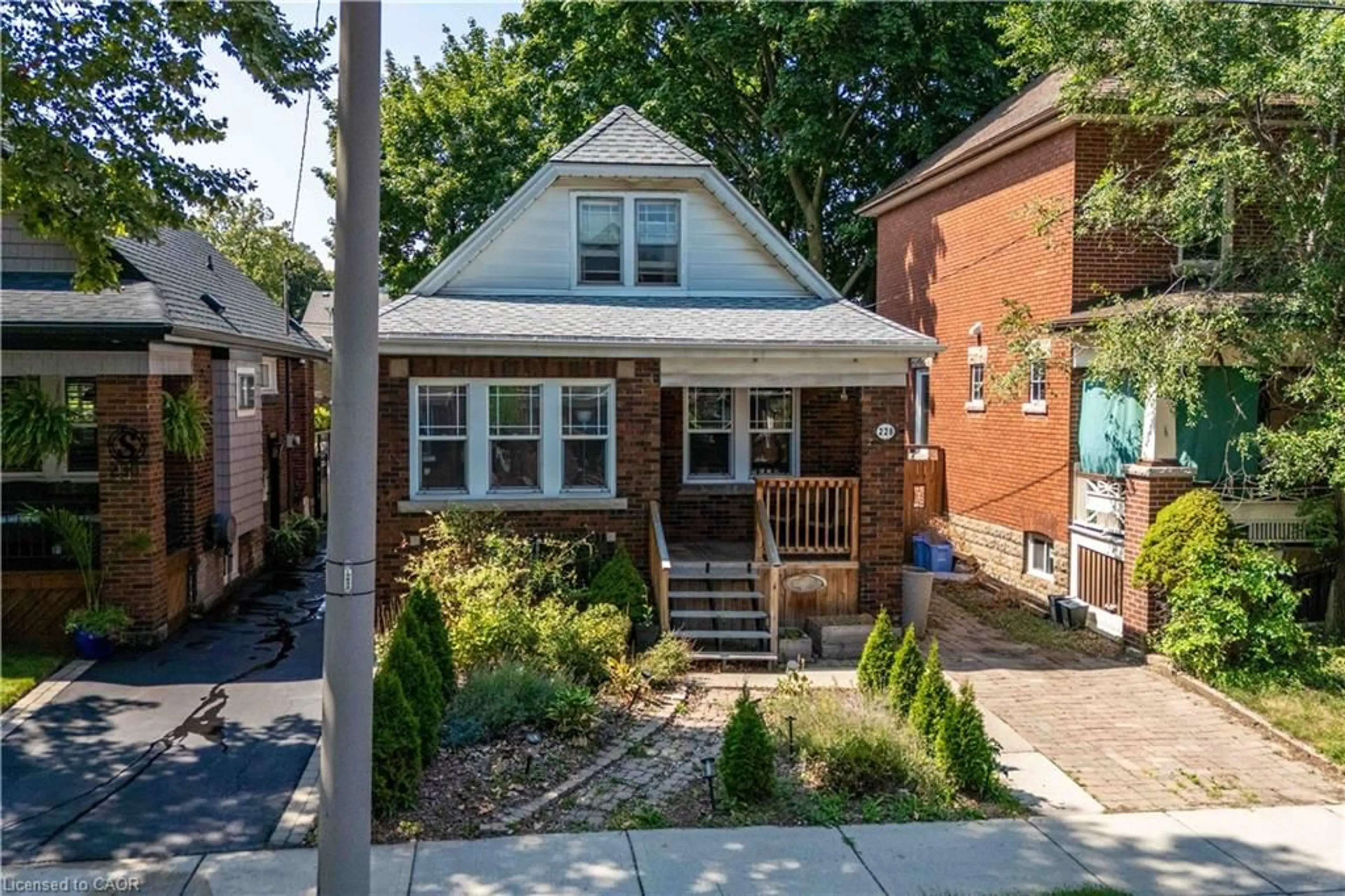 Home with brick exterior material, street for 228 Province St, Hamilton Ontario L8K 2L7