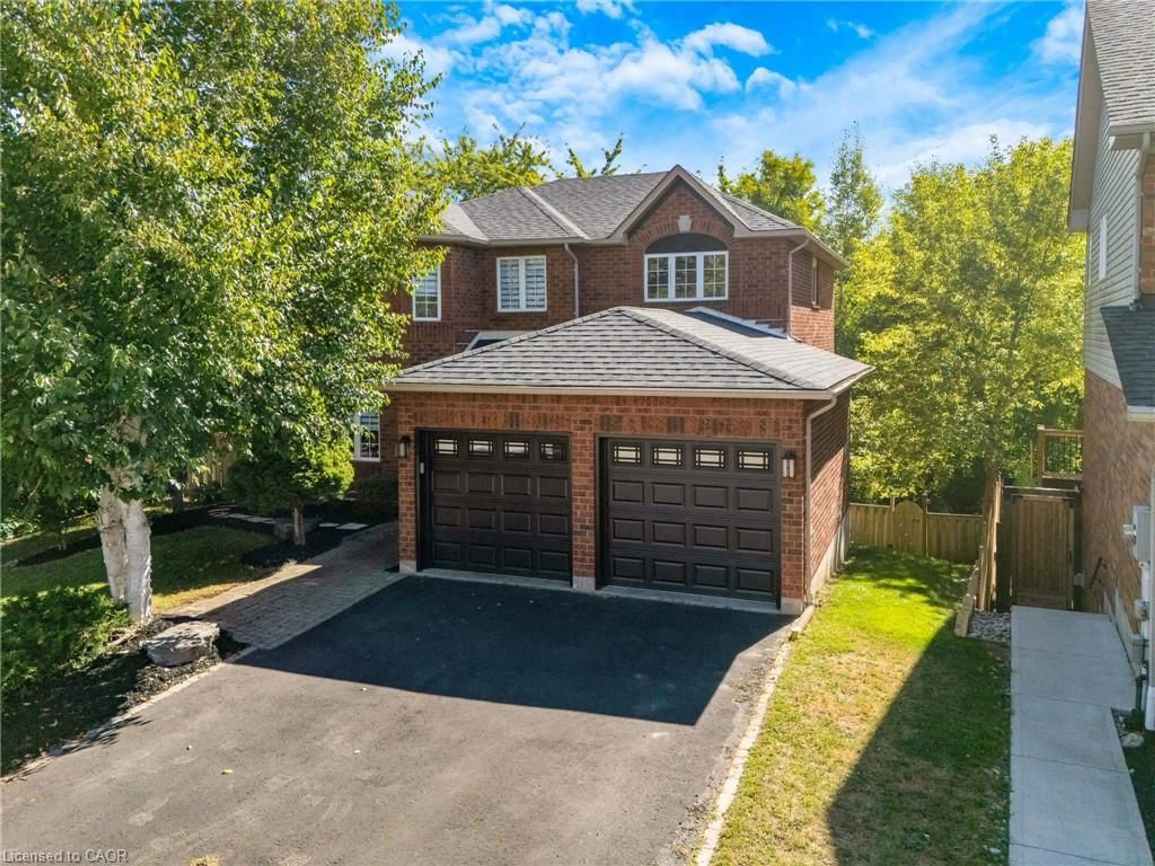 A pic from outside/outdoor area/front of a property/back of a property/a pic from drone, street for 23 Mead Crt, Cambridge Ontario N1T 1Y1