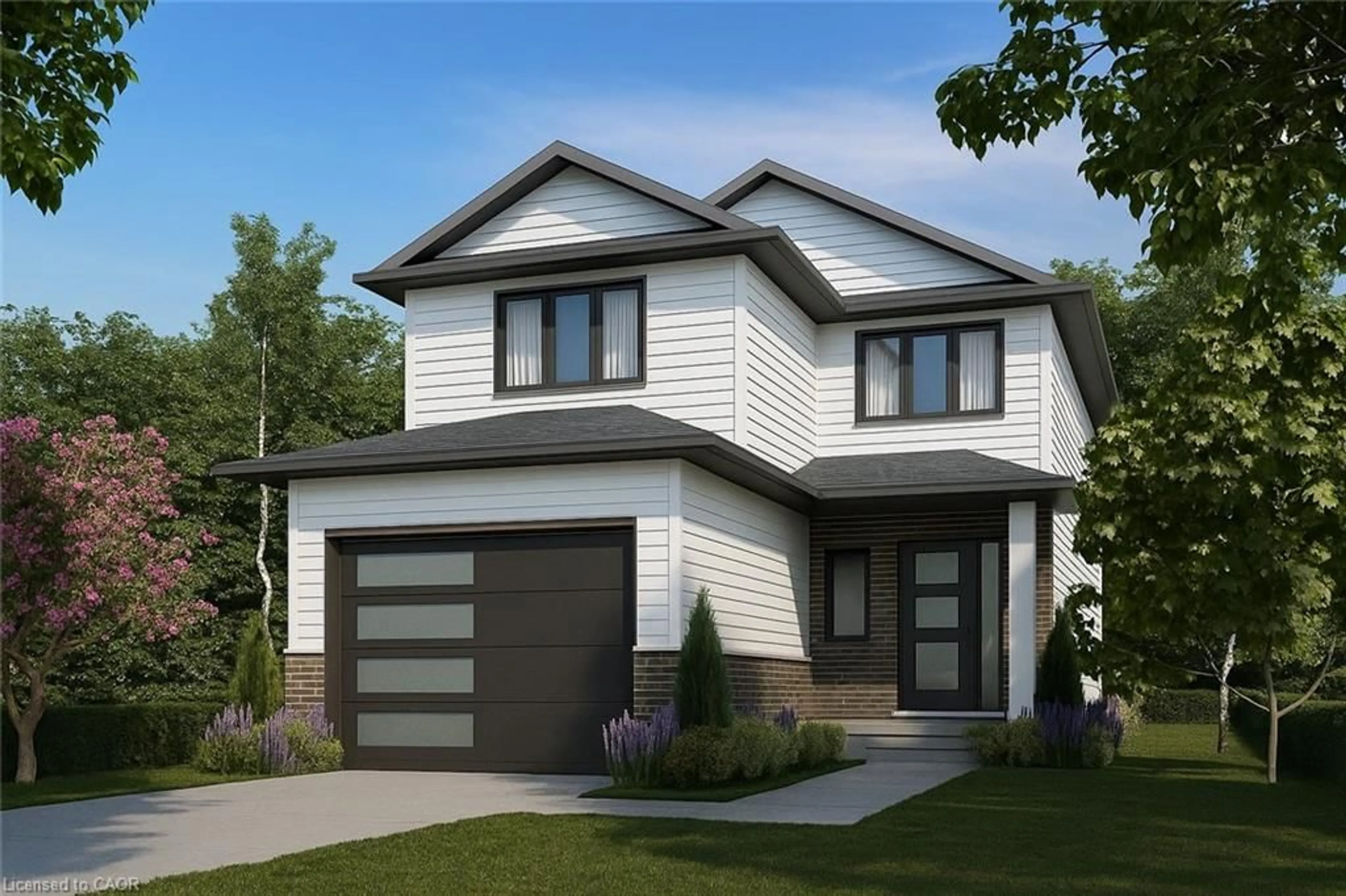 Home with vinyl exterior material, street for 178 Craddock Blvd, Jarvis Ontario N0A 1J0