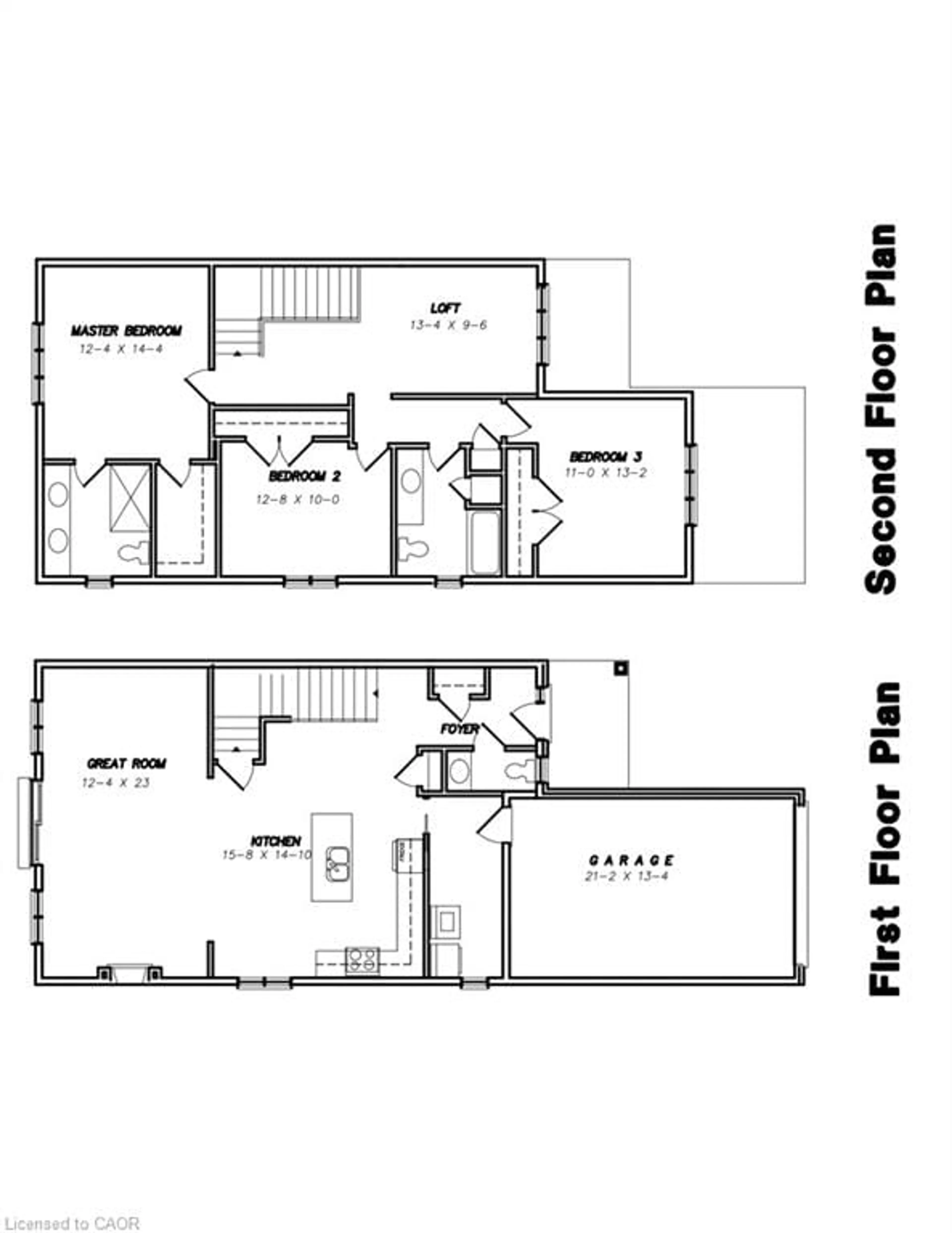 Floor plan for 178 Craddock Blvd, Jarvis Ontario N0A 1J0