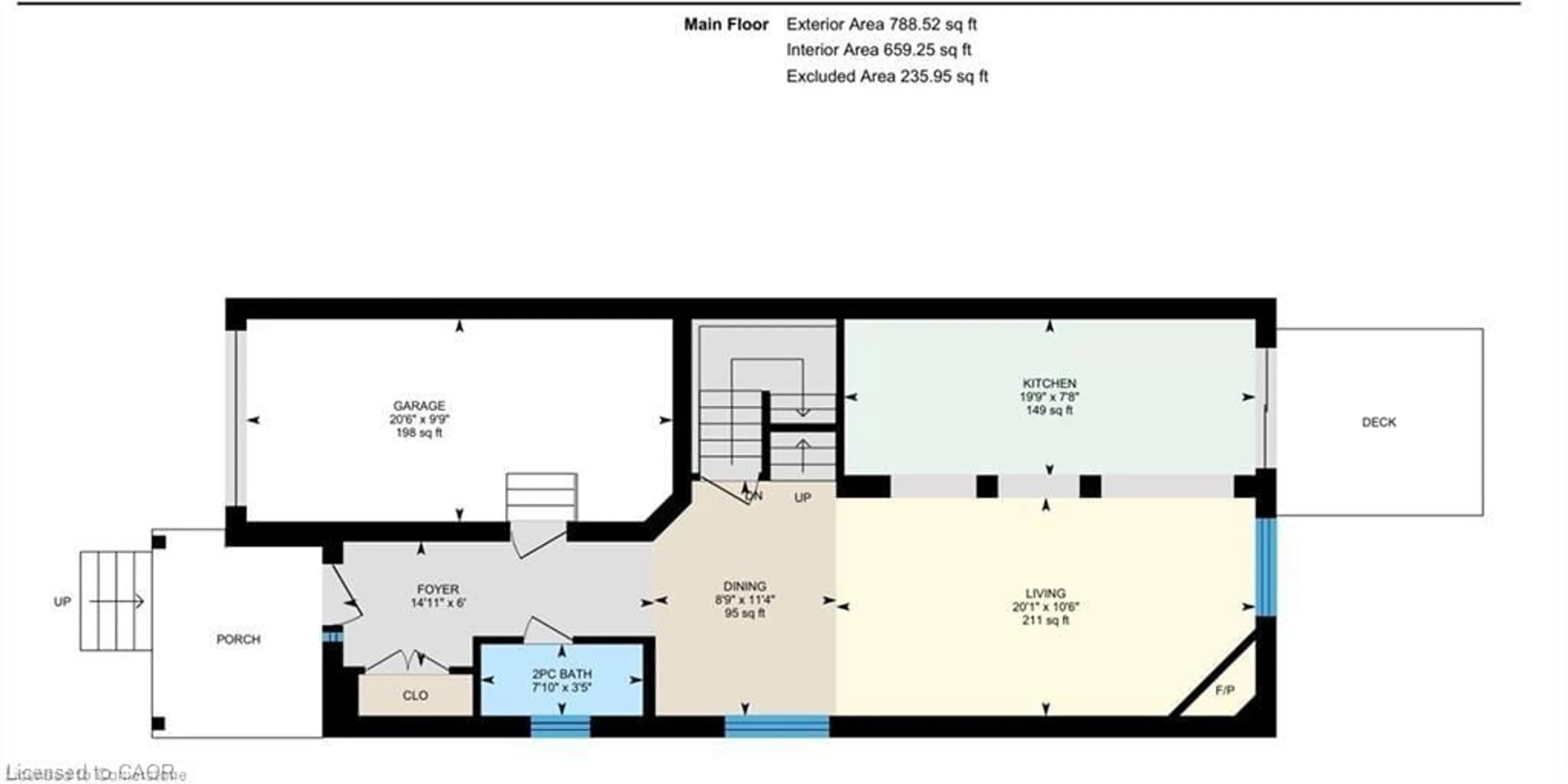Floor plan for 448 Starwood Dr, Guelph Ontario N1E 0L6