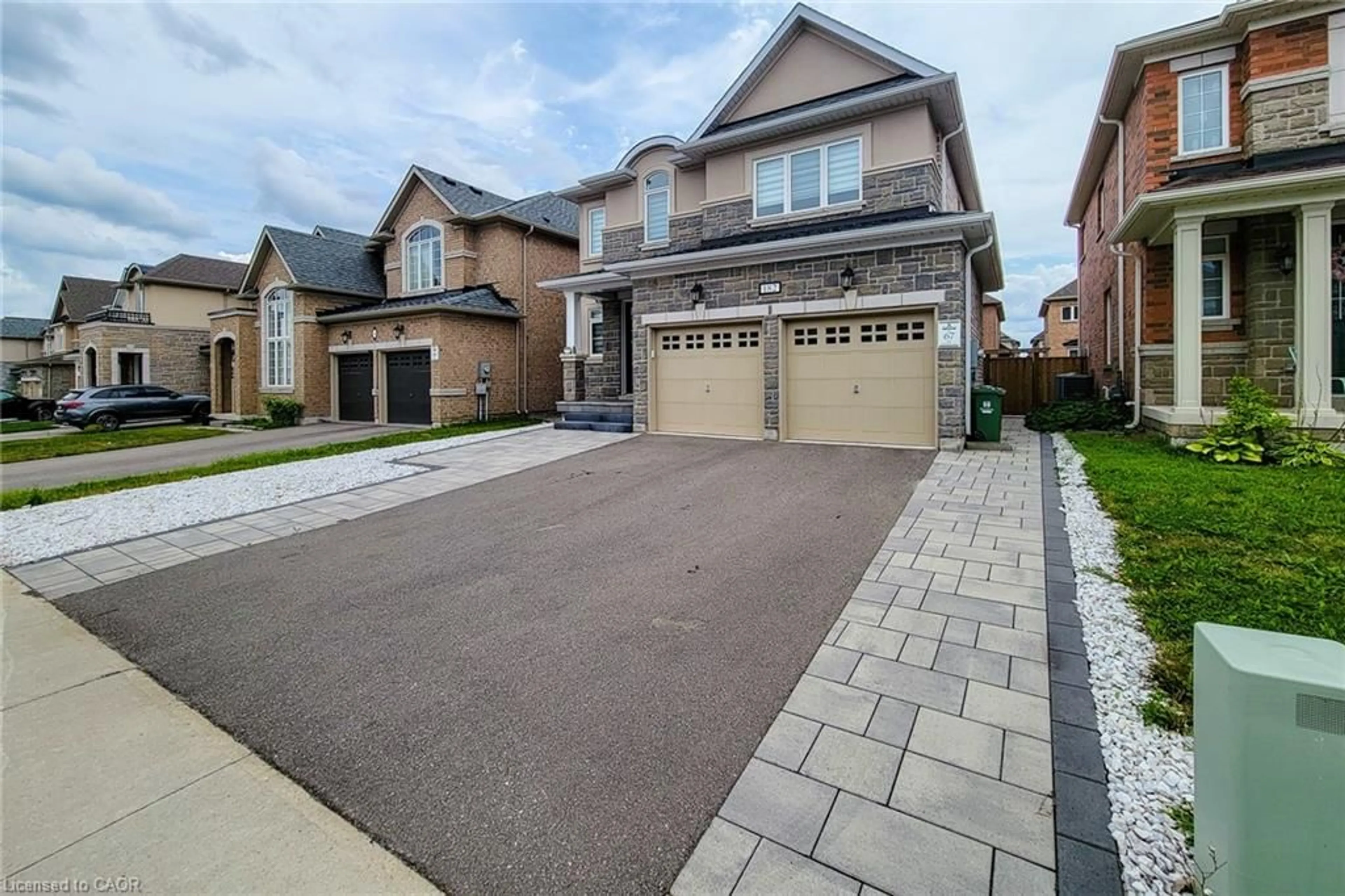 Home with brick exterior material, street for 182 Whittington Dr, Ancaster Ontario L9K 0H5