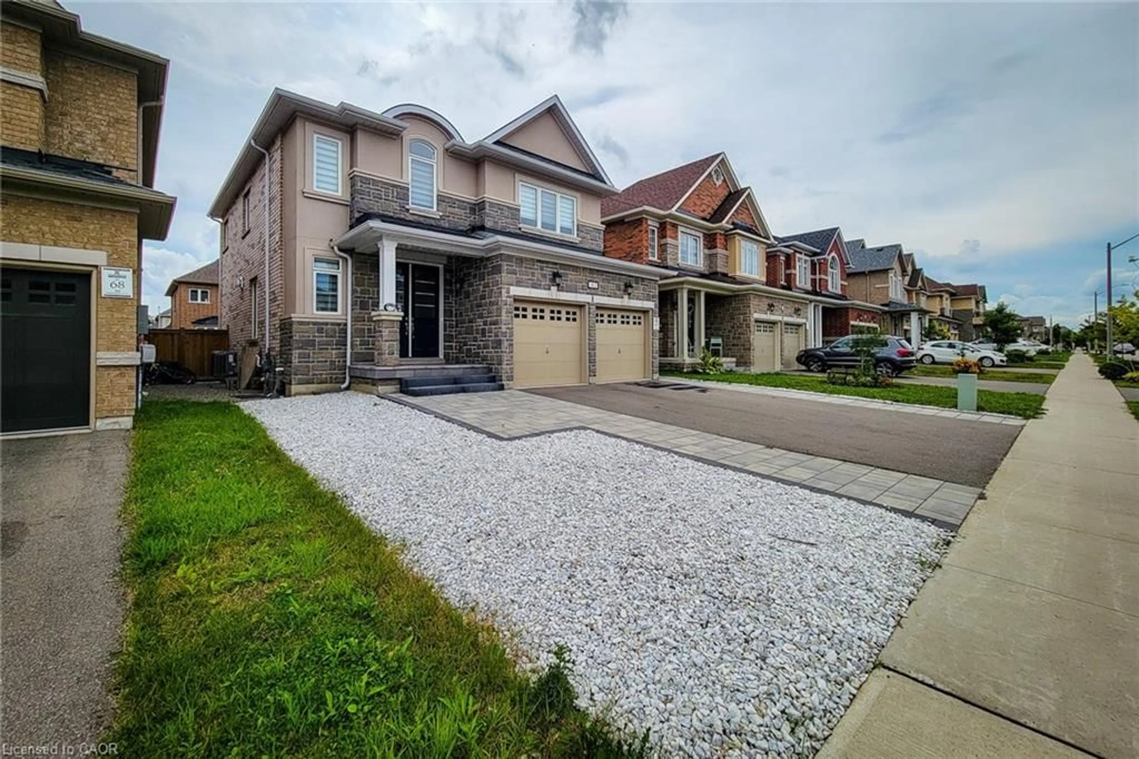 Home with brick exterior material, street for 182 Whittington Dr, Ancaster Ontario L9K 0H5