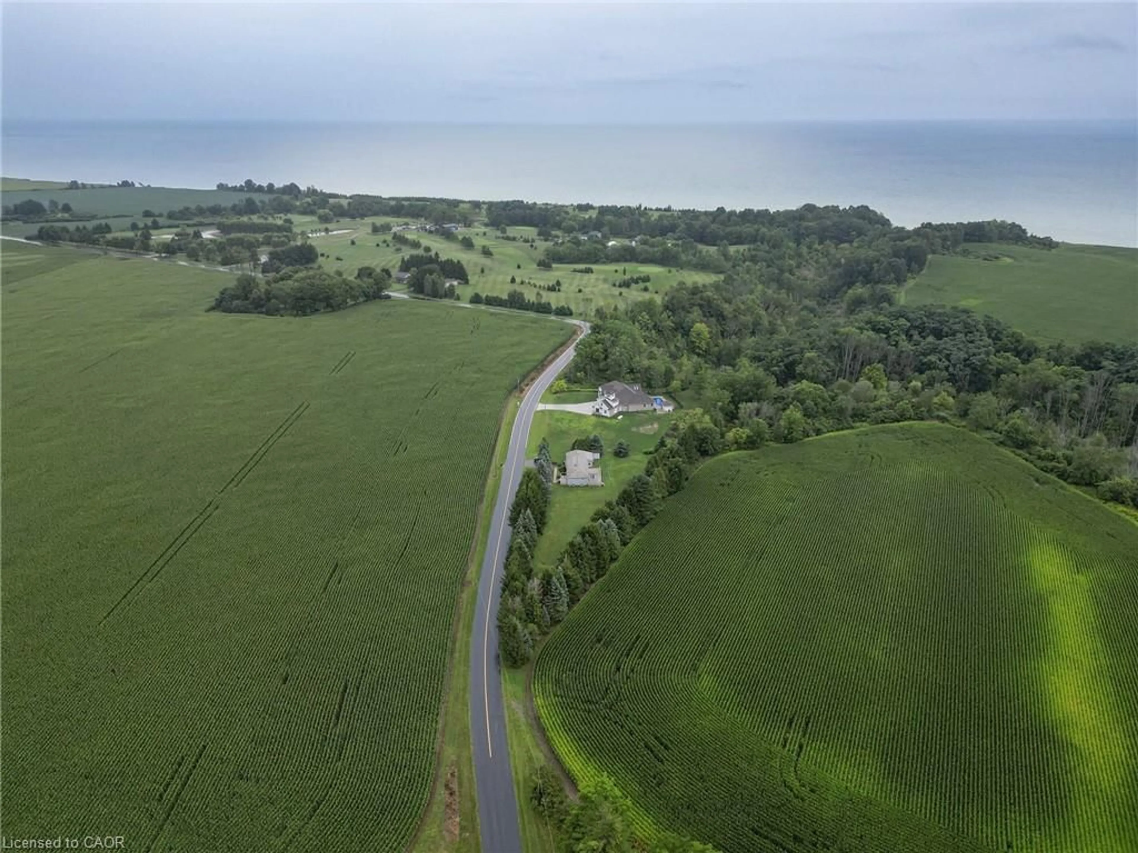 A pic from outside/outdoor area/front of a property/back of a property/a pic from drone, unknown for 35383 Lake Line, Southwold Ontario N5L 1J1