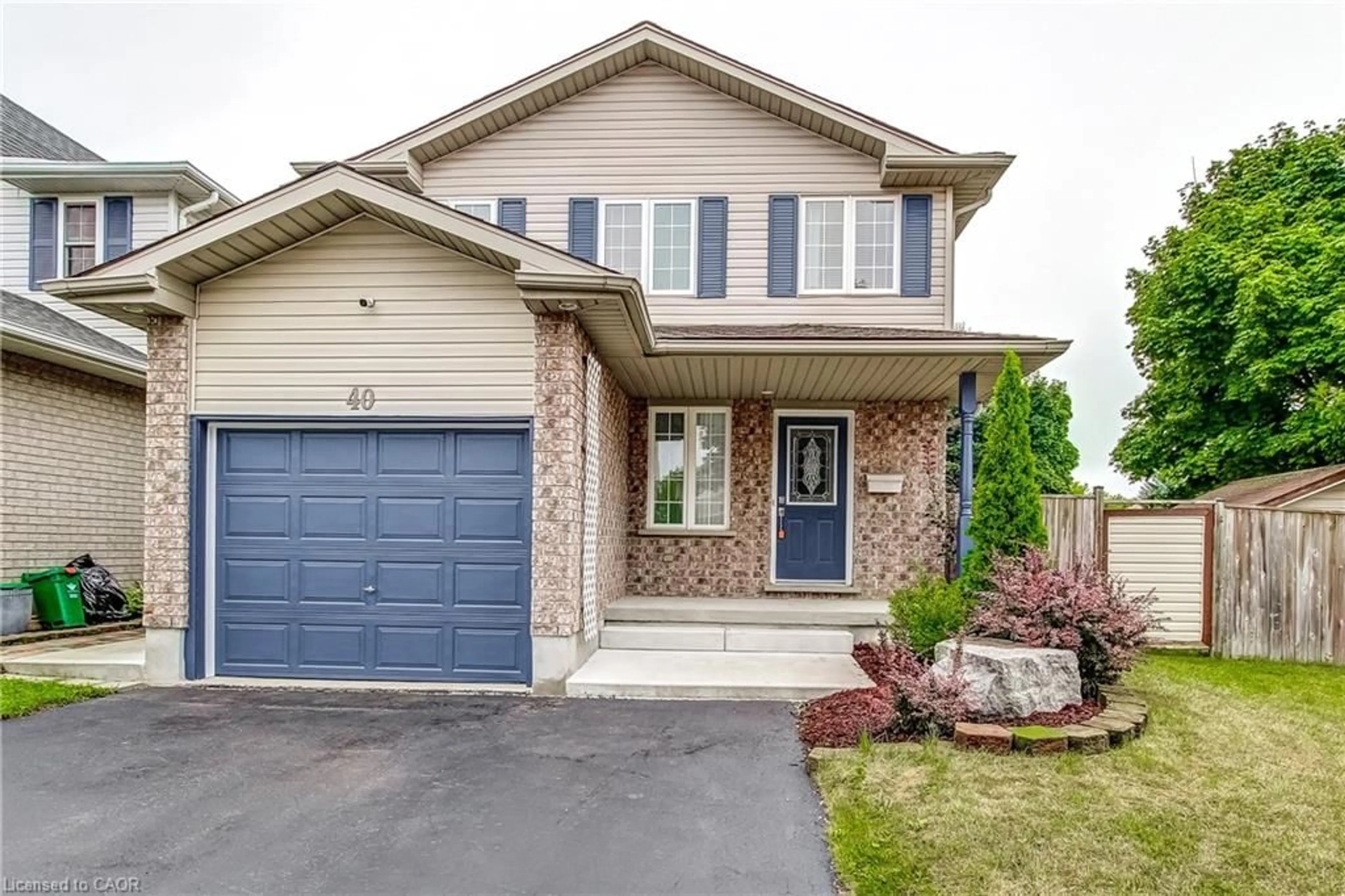 Home with brick exterior material, street for 40 Hawkins Dr, Cambridge Ontario N1T 1Z7