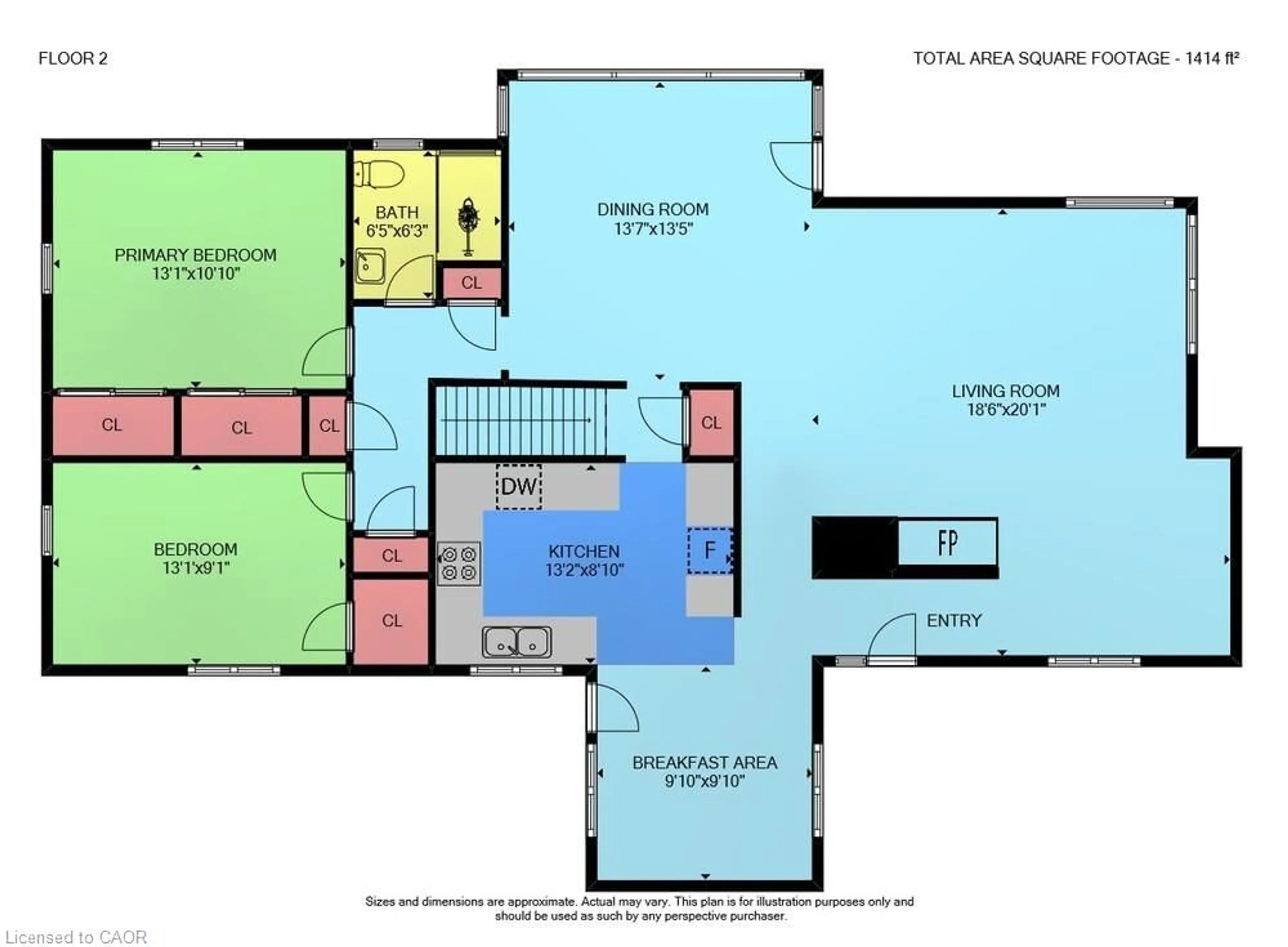 Floor plan for 5503 Greenlane Rd, Beamsville Ontario L3J 1M9
