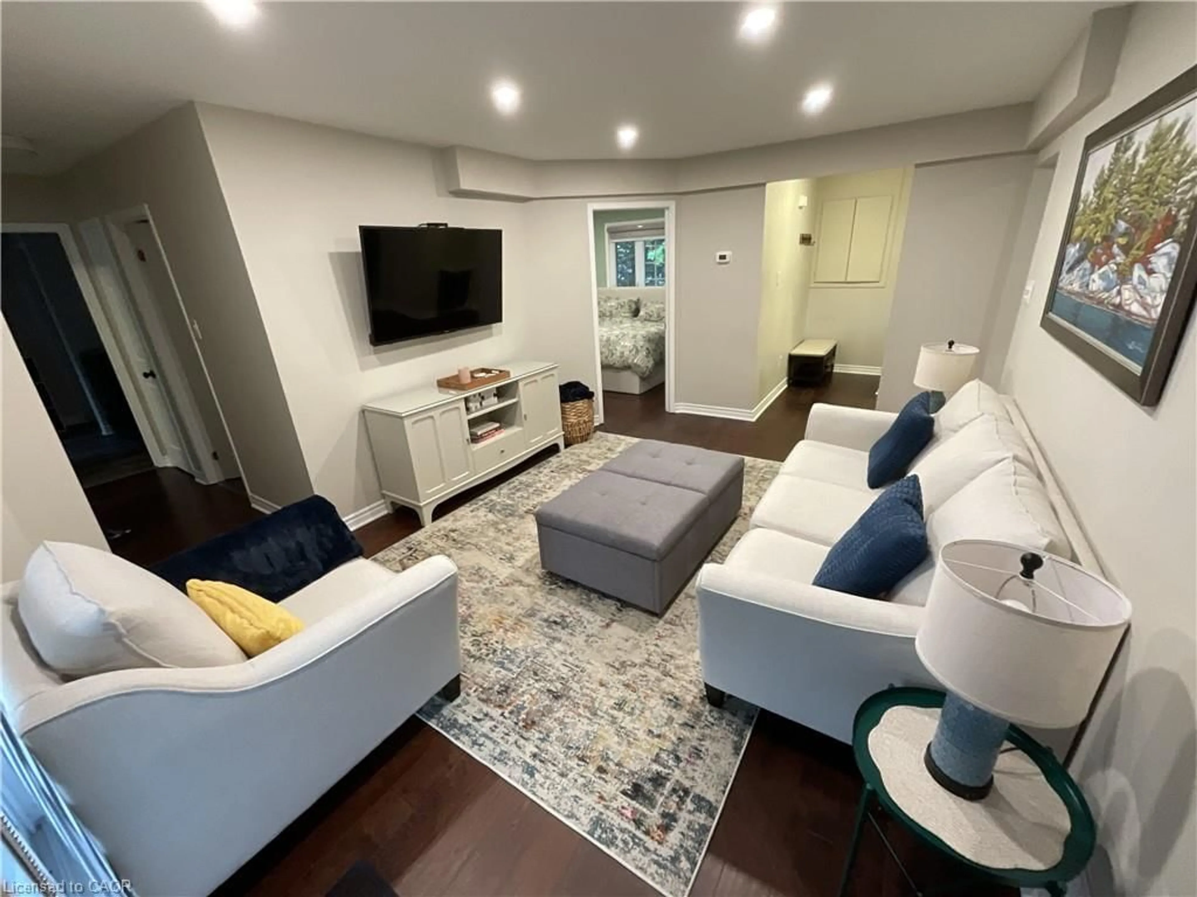 Living room with furniture, unknown for 2110 Cleaver Ave #244, Burlington Ontario L7M 3Z3
