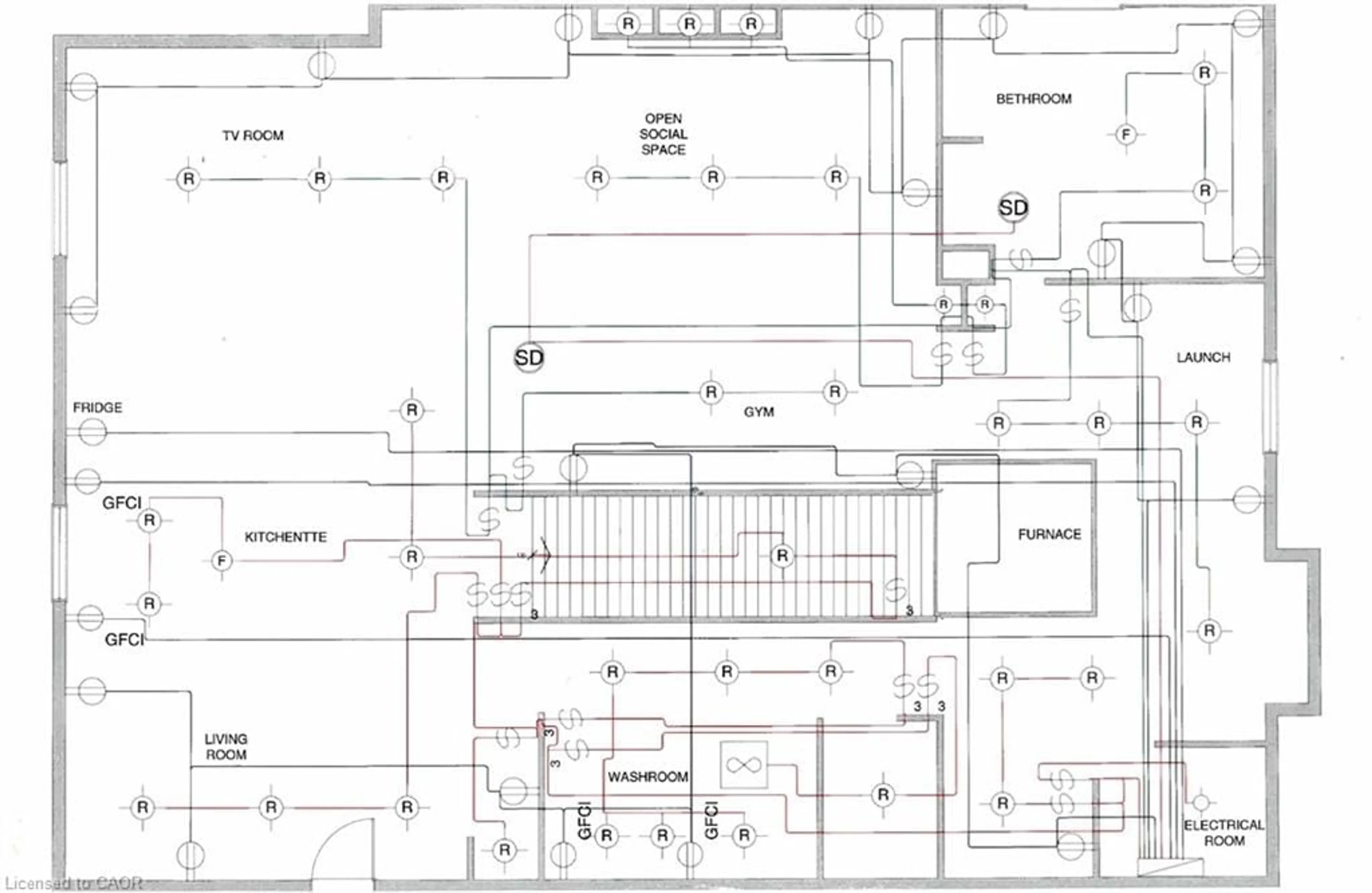 Floor plan for 396 Curley St, Keswick Ontario L4P 3C8