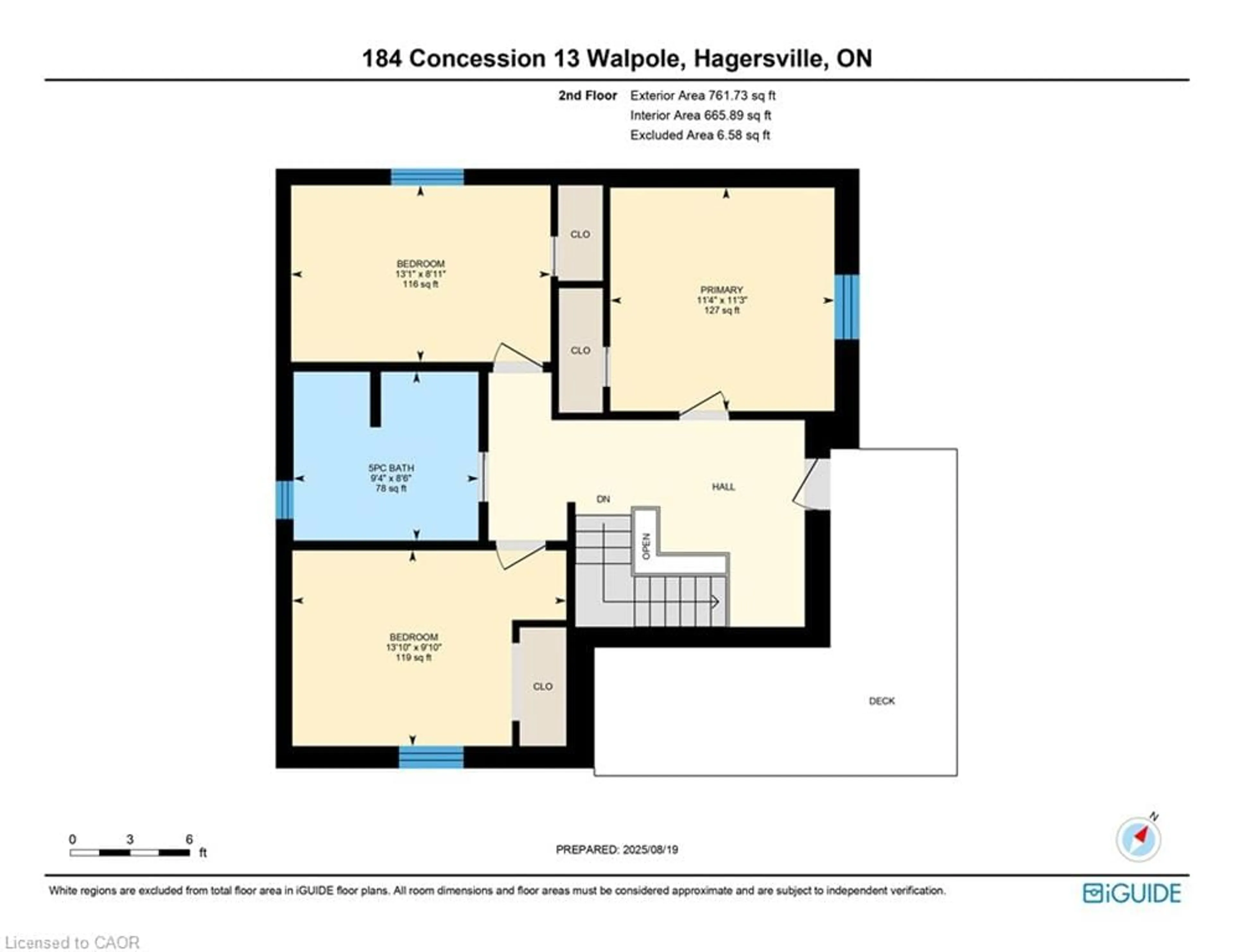Floor plan for 184 Concession 13 Rd, Hagersville Ontario N0A 1H0