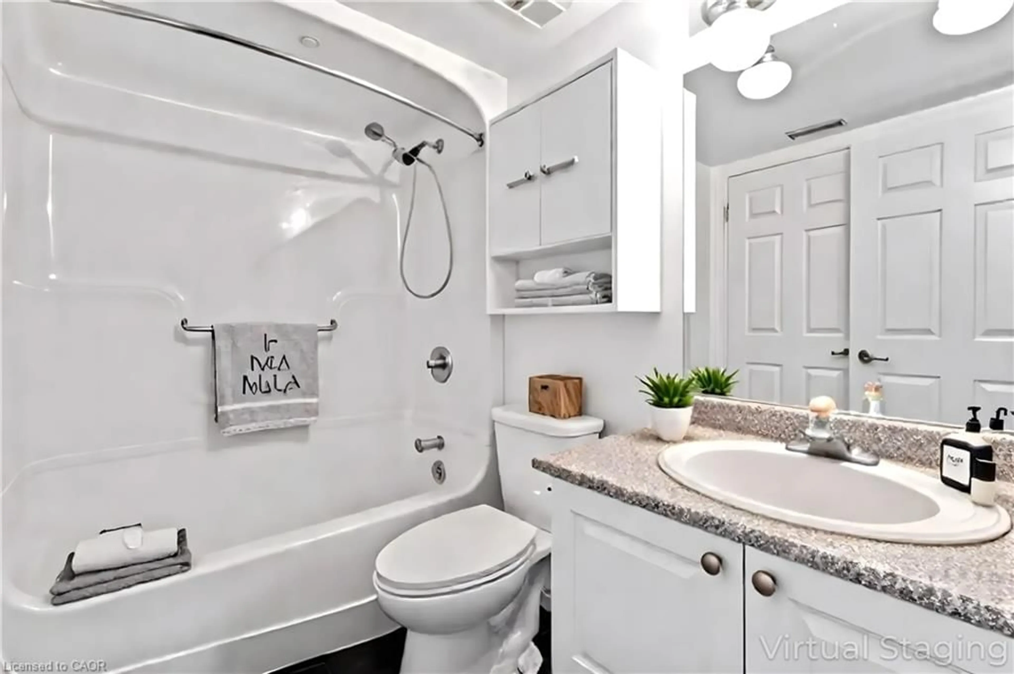 Standard bathroom, ceramic/tile floor for 1431 Walker's Line #413, Burlington Ontario L7M 4P3