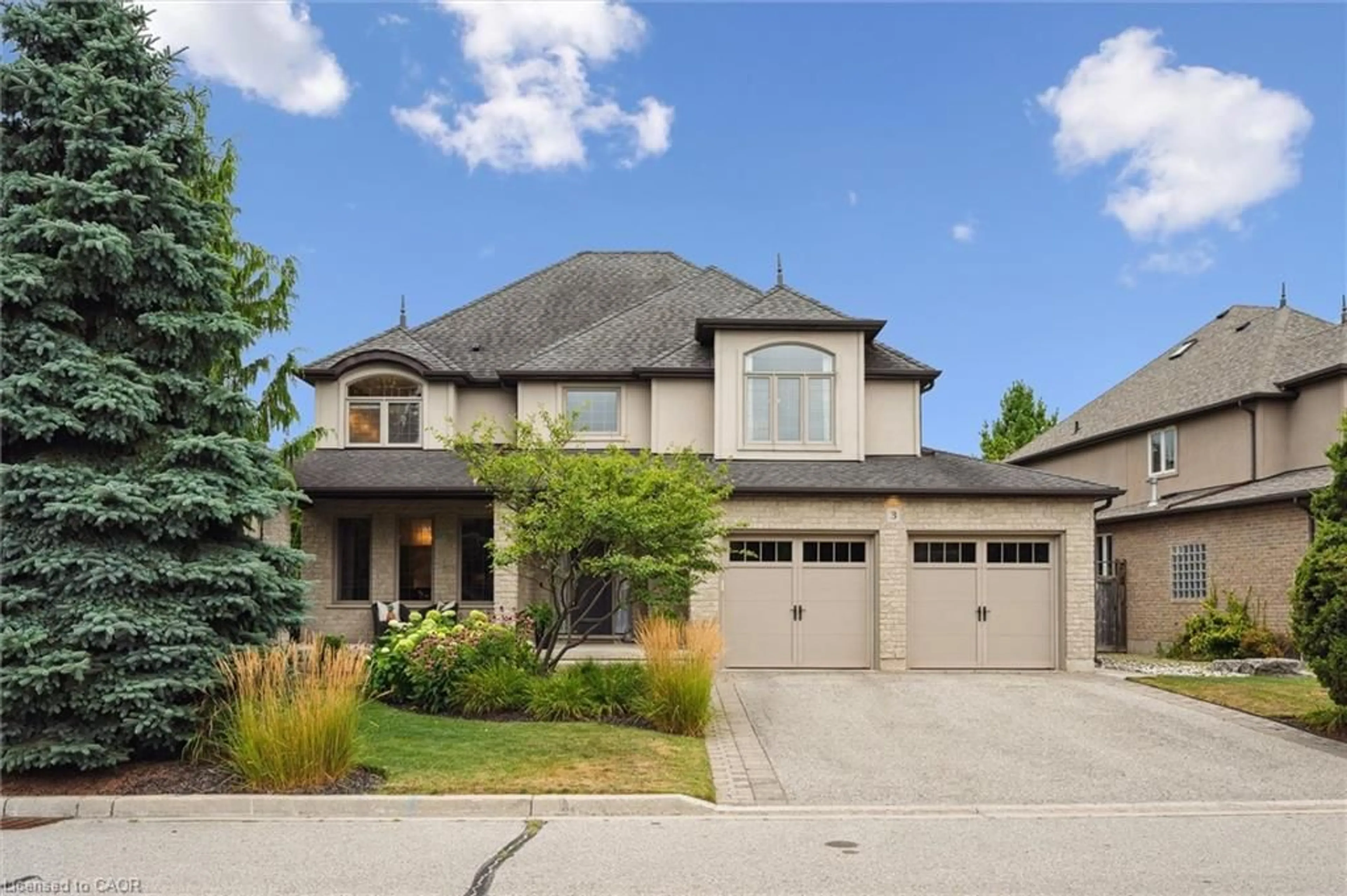 Home with brick exterior material, street for 3 Bright Lane, Guelph Ontario N1L 1S6