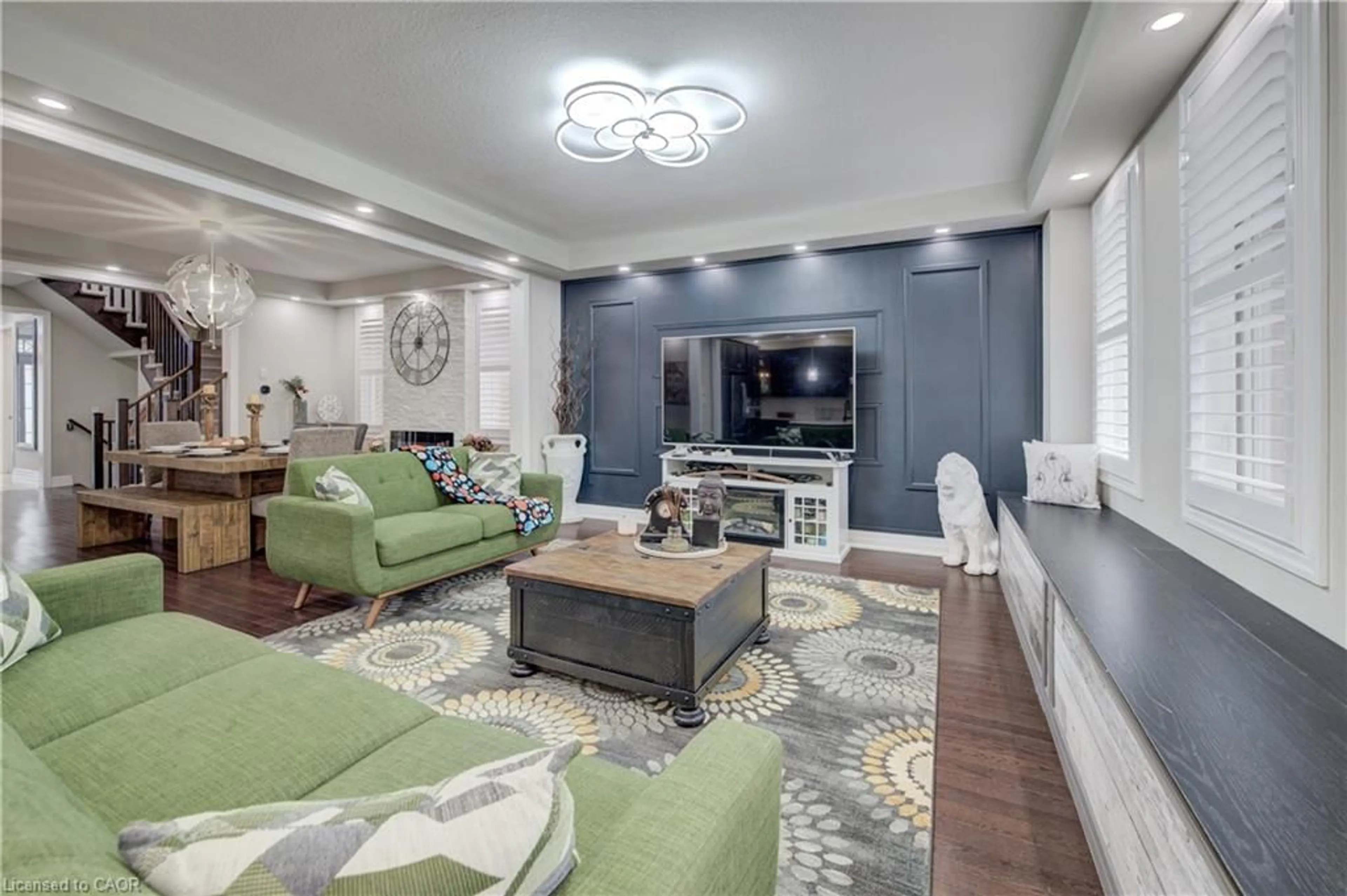 Living room with furniture, unknown for 39 Wannamaker Crescent, Cambridge Ontario N3E 0C5