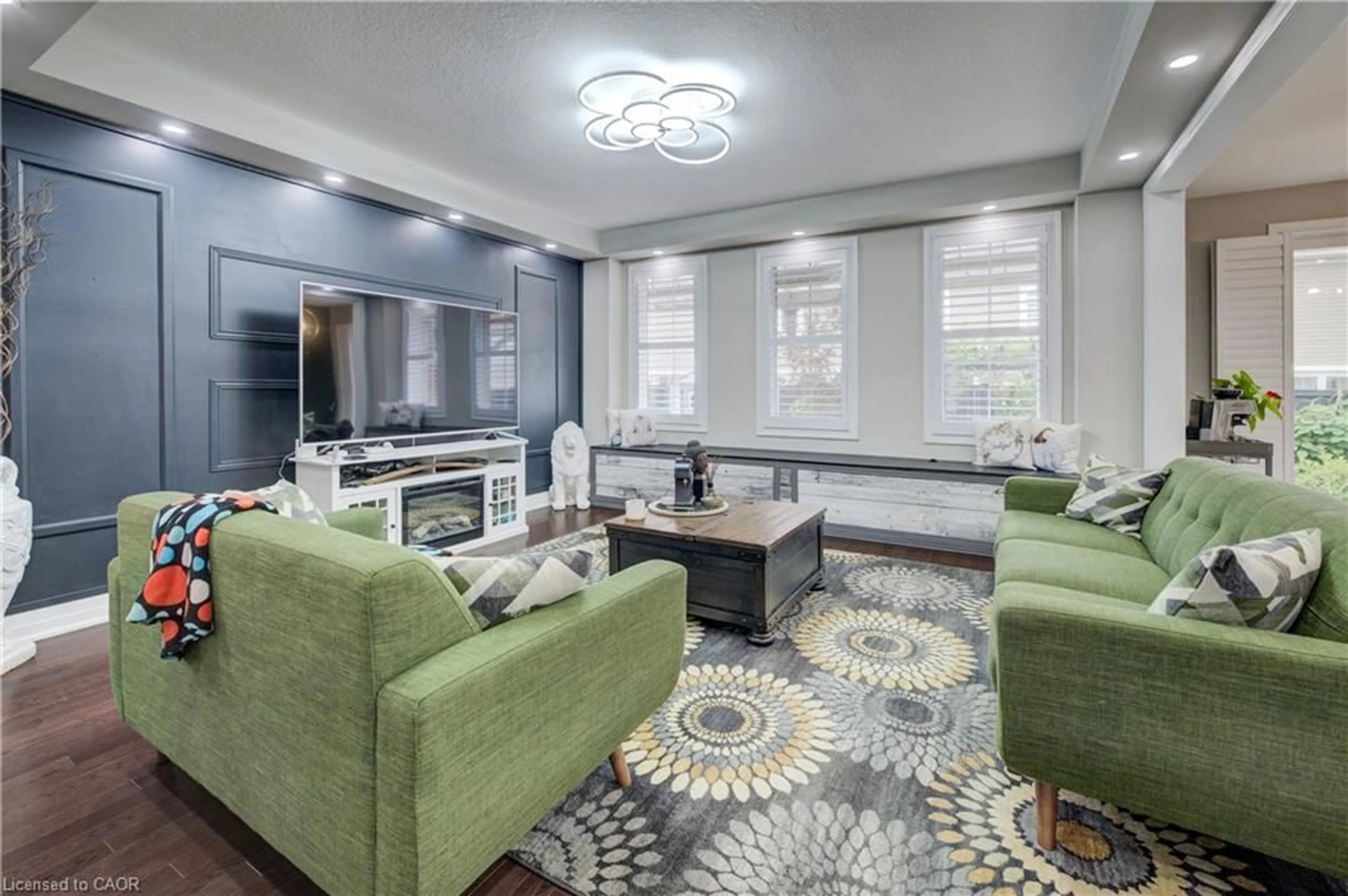 Living room with furniture, unknown for 39 Wannamaker Crescent, Cambridge Ontario N3E 0C5