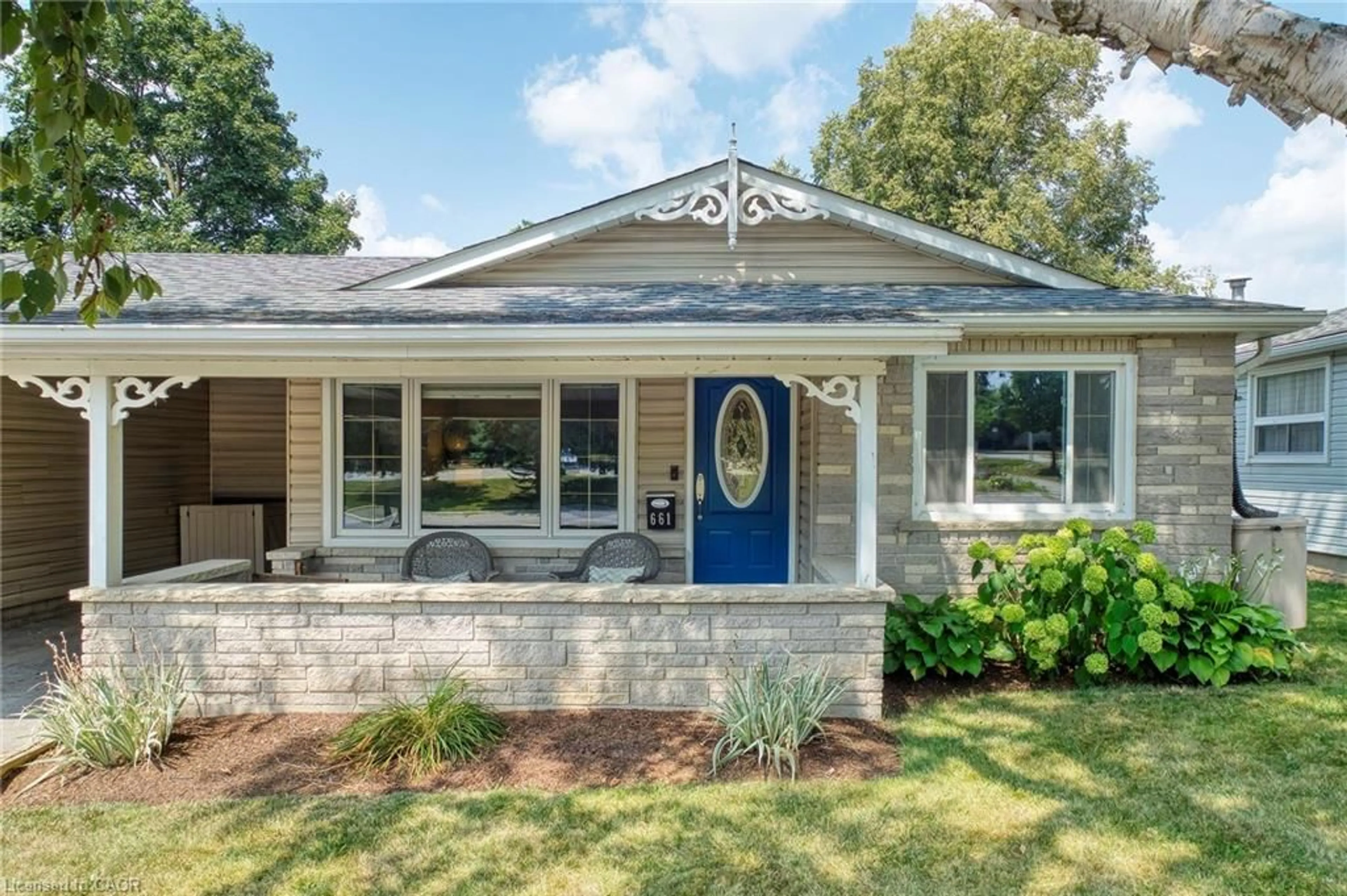 Home with brick exterior material, street for 661 Glen Forrest Blvd, Waterloo Ontario N2L 4K4