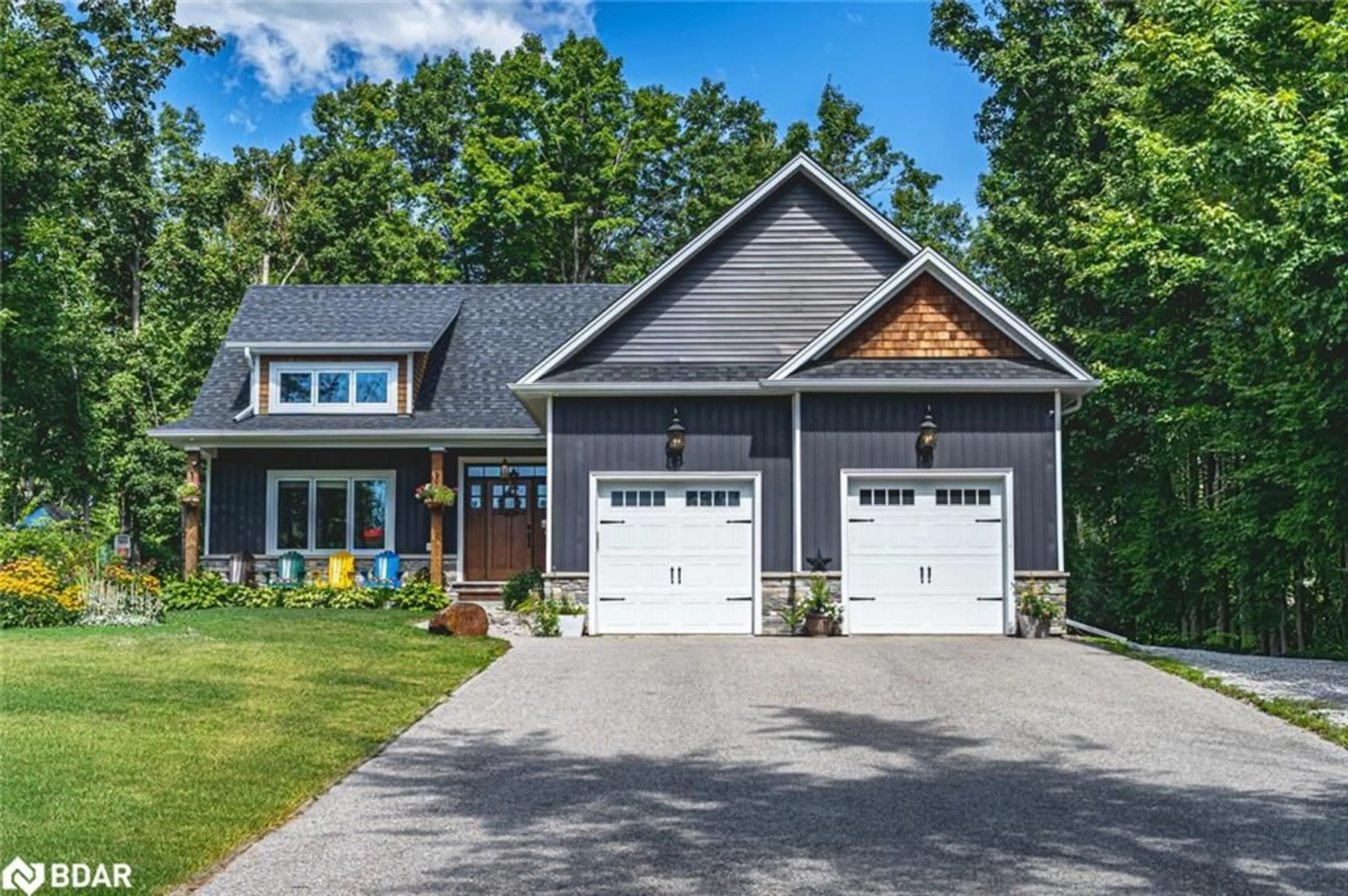 Home with vinyl exterior material, street for 6 Valleyview Drive, Oro-Medonte Ontario L0K 1N0