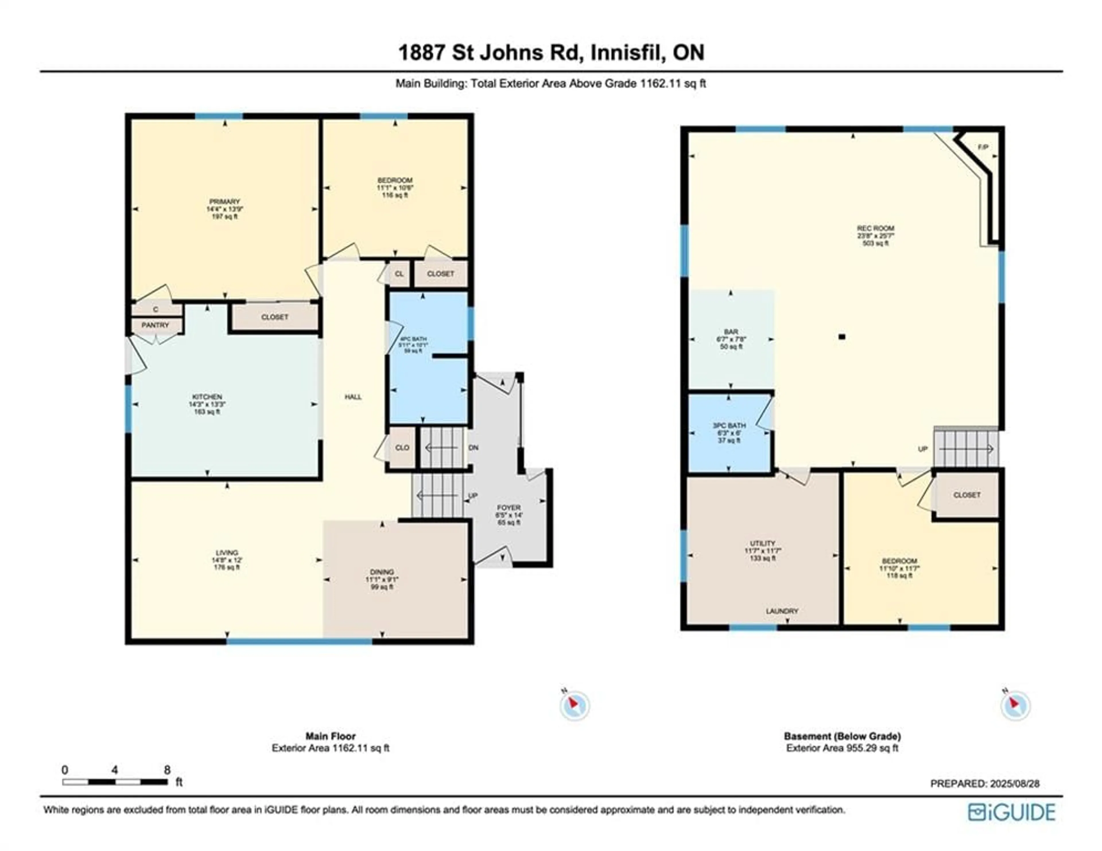 Floor plan for 1887 St Johns Rd, Innisfil Ontario L9S 1T4