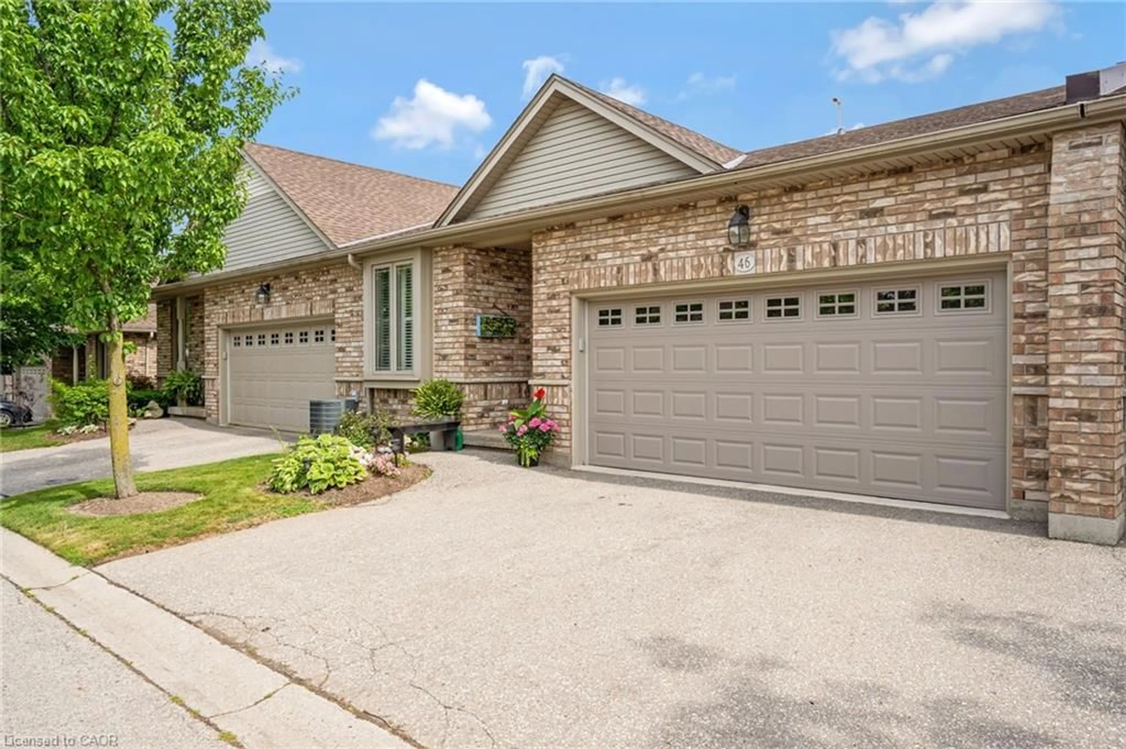 Home with brick exterior material, street for 20 Isherwood Ave #46, Cambridge Ontario N1R 8P9