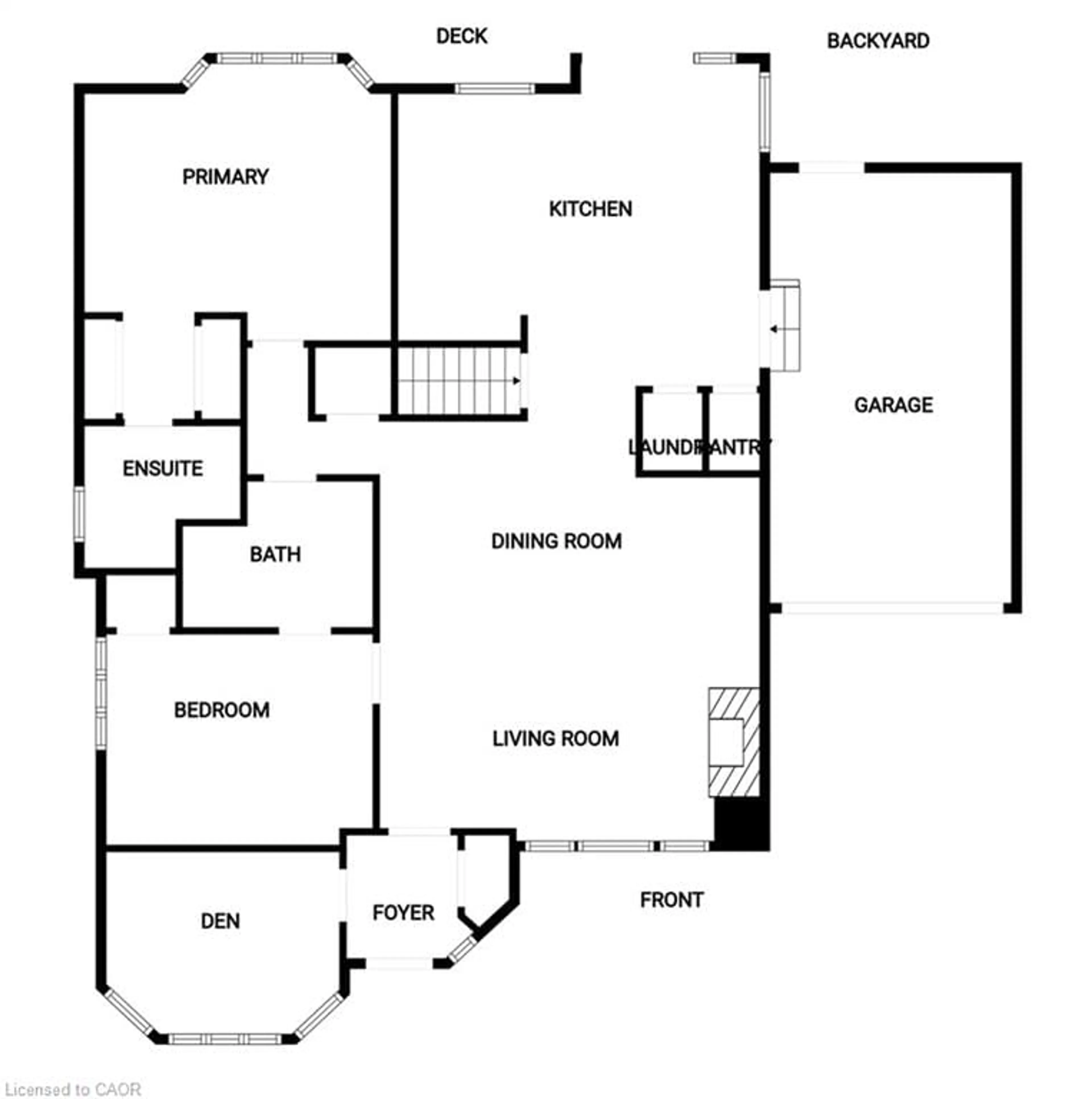 Floor plan for 254 Silverbirch Blvd, Mount Hope Ontario L0R 1W0