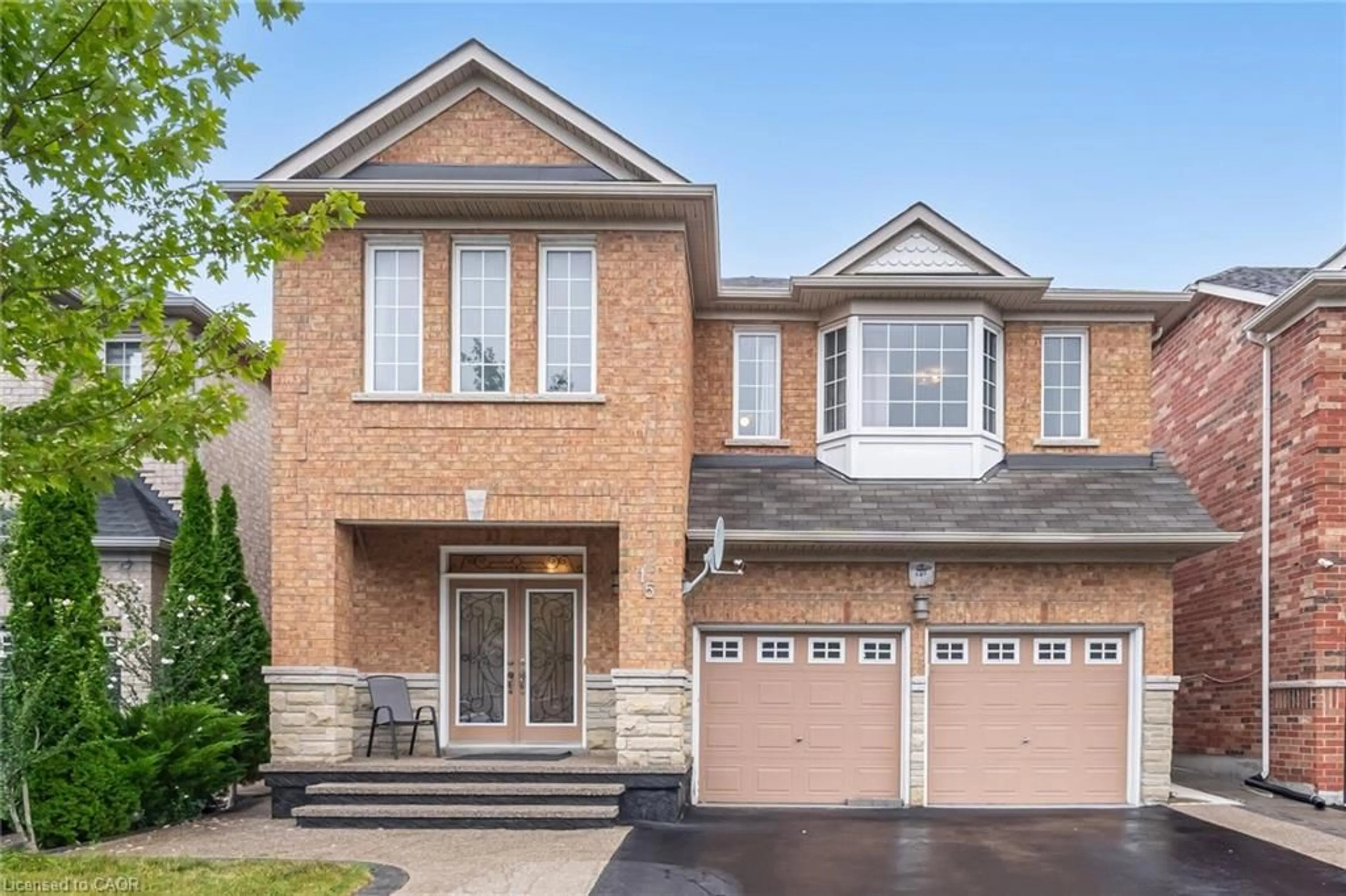 Home with brick exterior material, street for 15 Lucky Lane, Brampton Ontario L6R 3M3