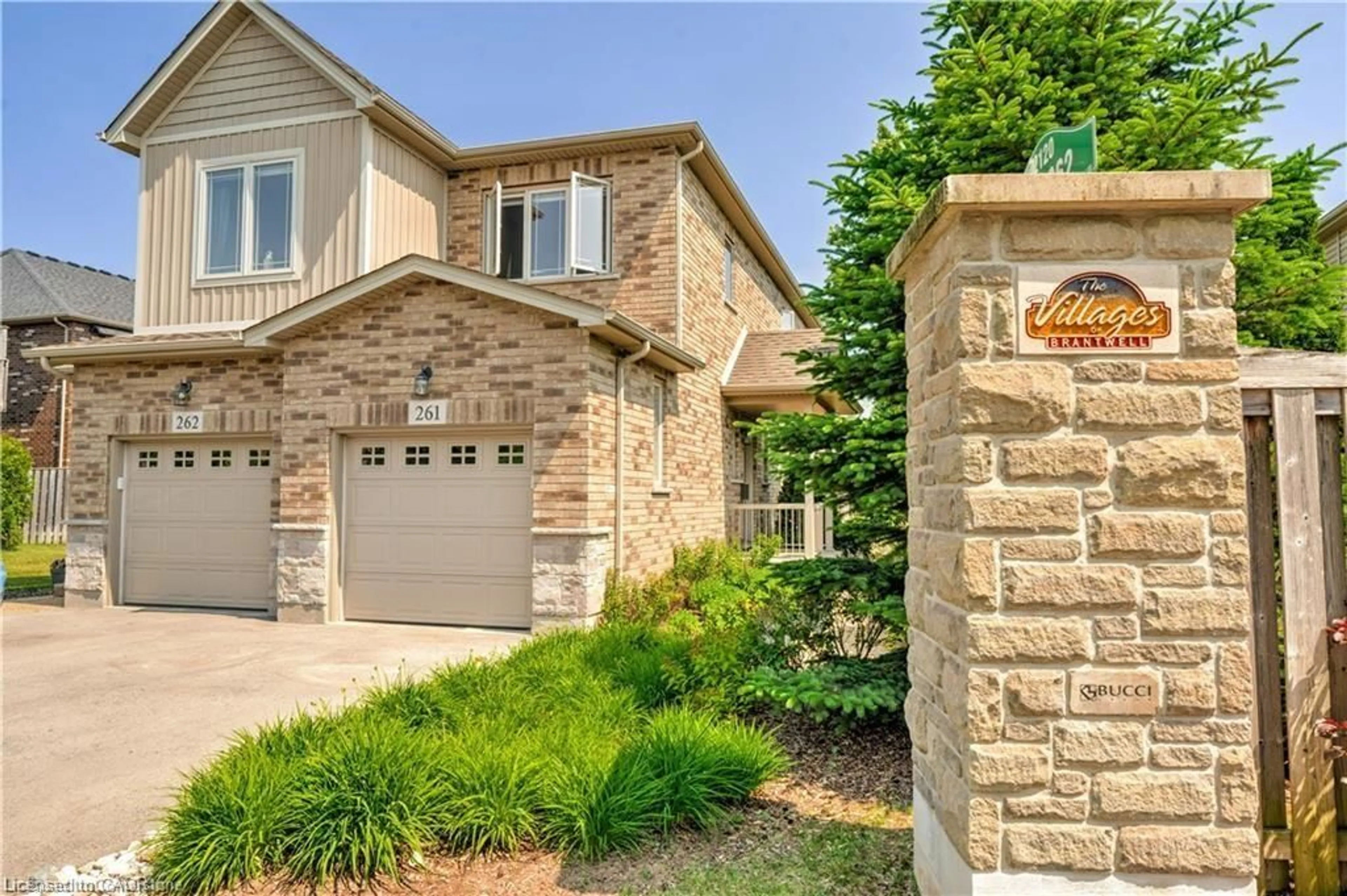 Home with brick exterior material, street for 2120 Itabashi Way #261, Burlington Ontario L7M 0V3