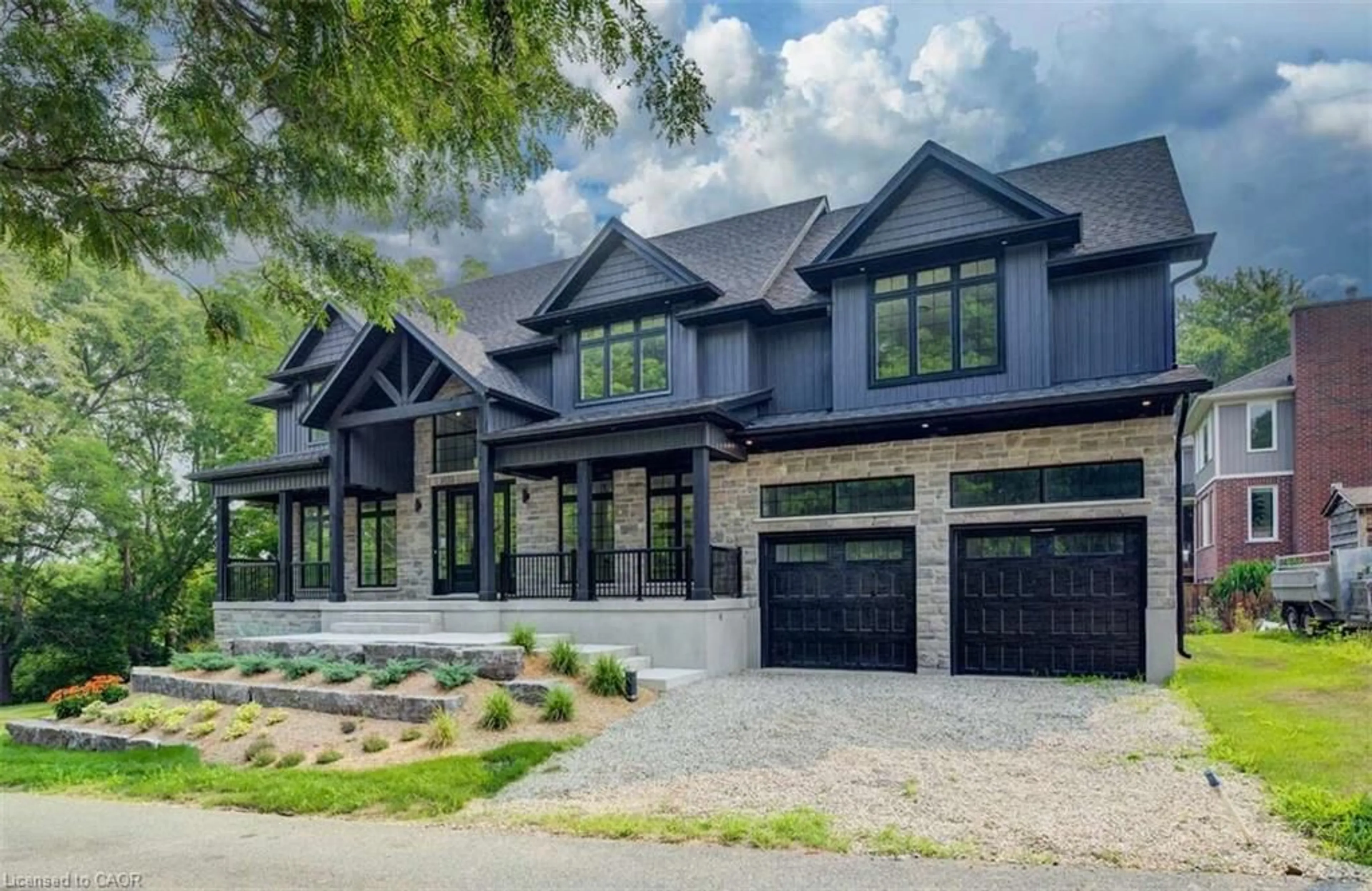 Home with brick exterior material, street for 88 Misty River Dr, Conestogo Ontario N0B 1N0
