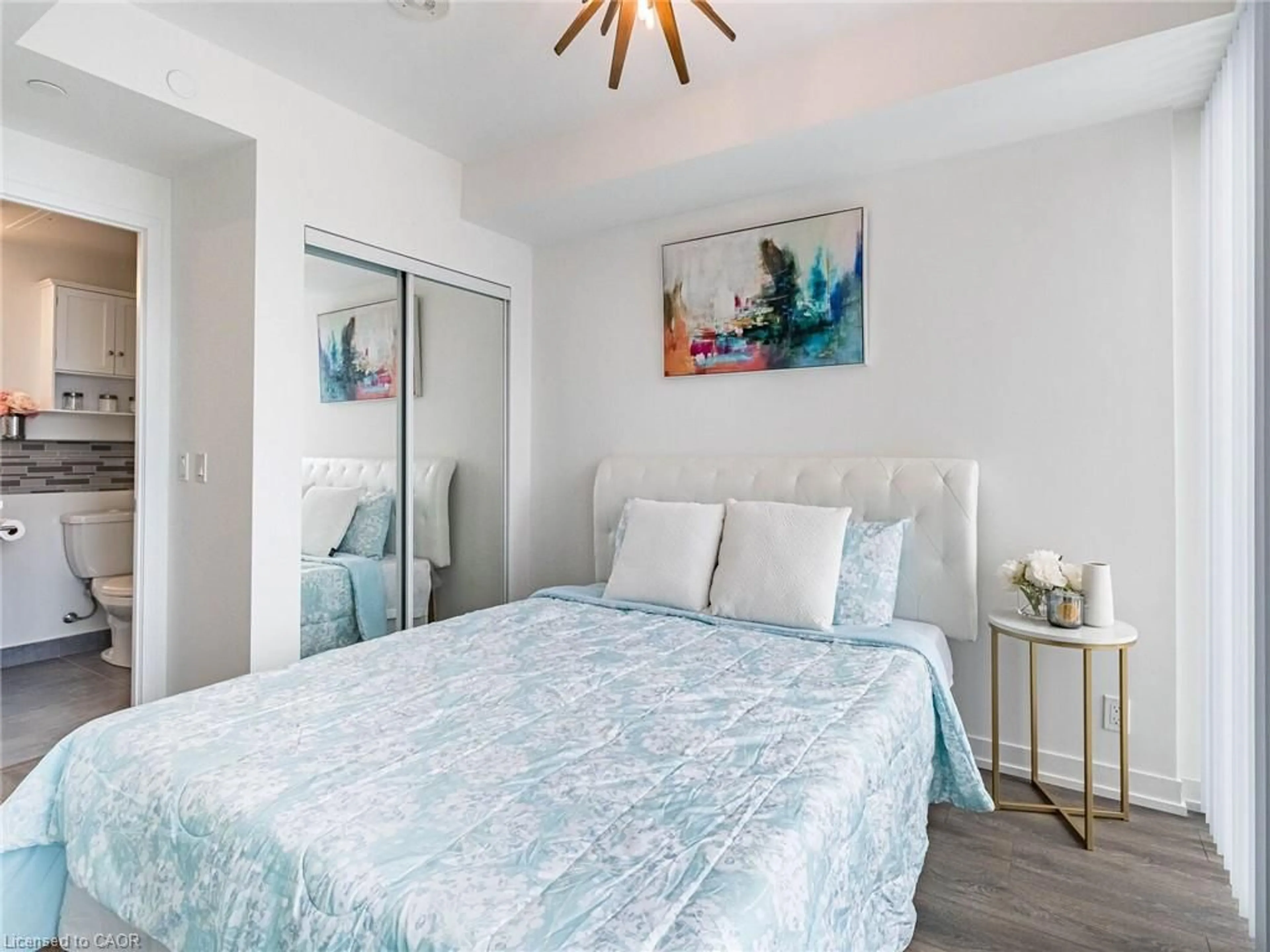 Bedroom with bed, unknown for 60 Shuter St #PH108, Toronto Ontario M5B 0B7