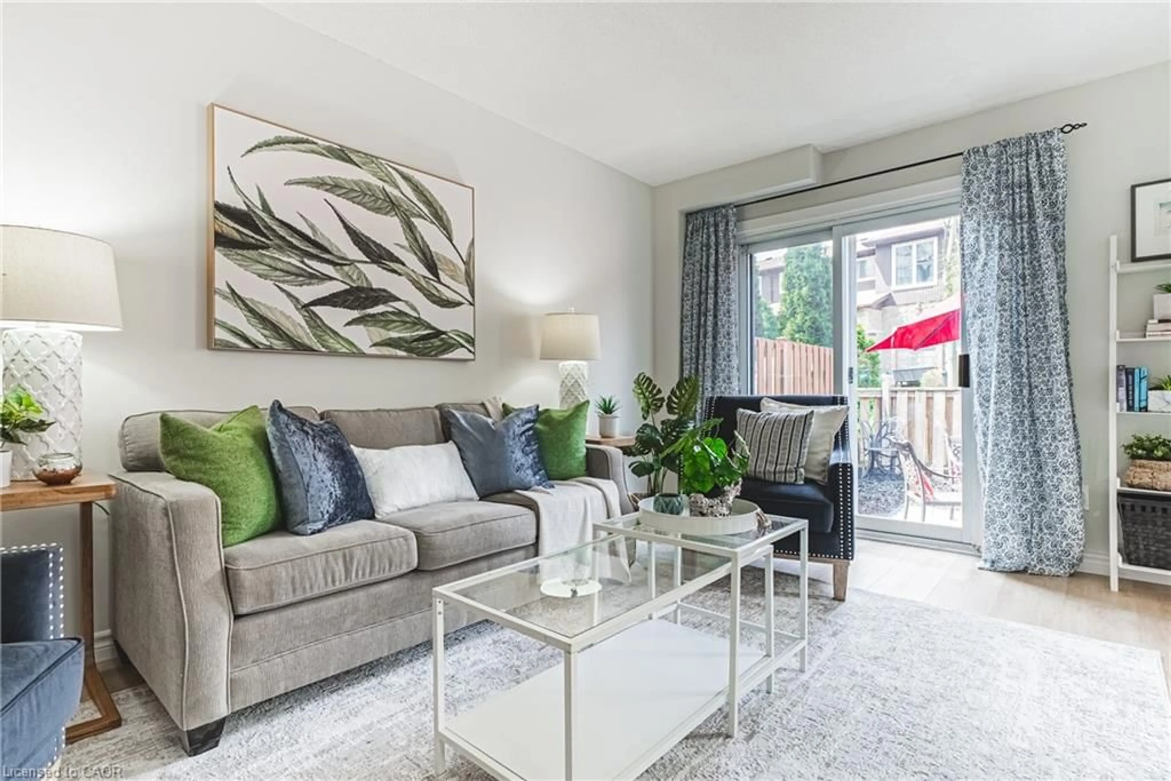 Living room with furniture, unknown for 2301 Cavendish Dr #137, Burlington Ontario L7P 3M3