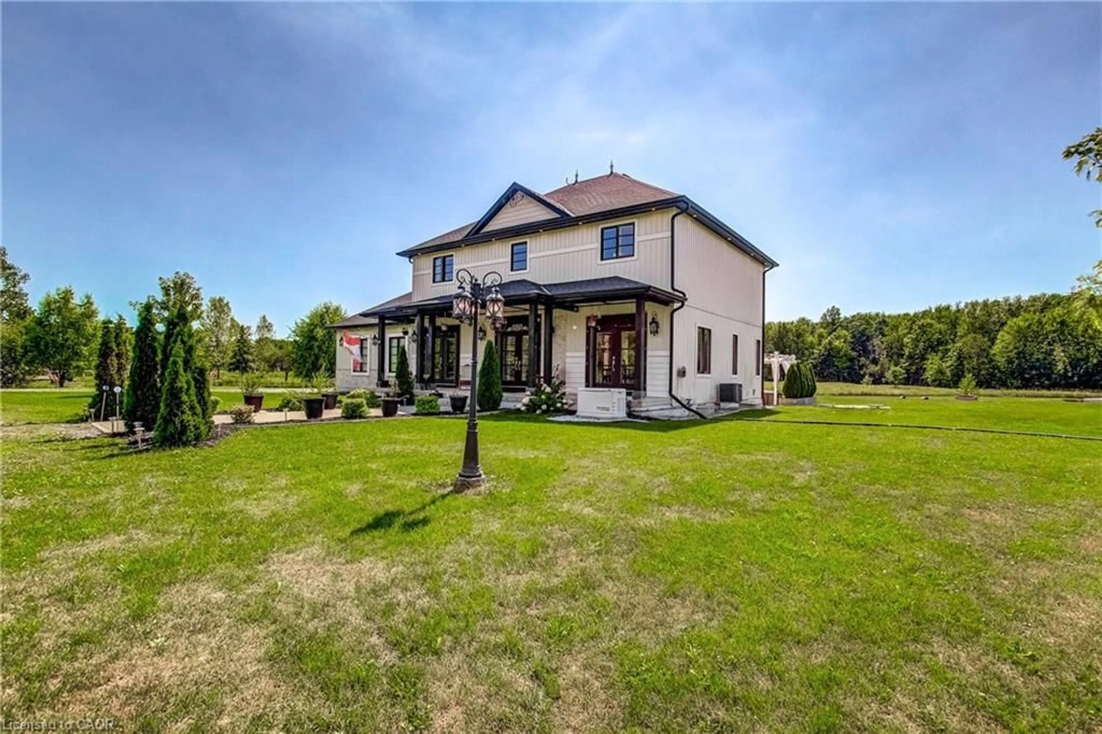 A pic from outside/outdoor area/front of a property/back of a property/a pic from drone, water/lake/river/ocean view for 50858 O'reilly's Rd, Wainfleet Ontario L0S 1V0