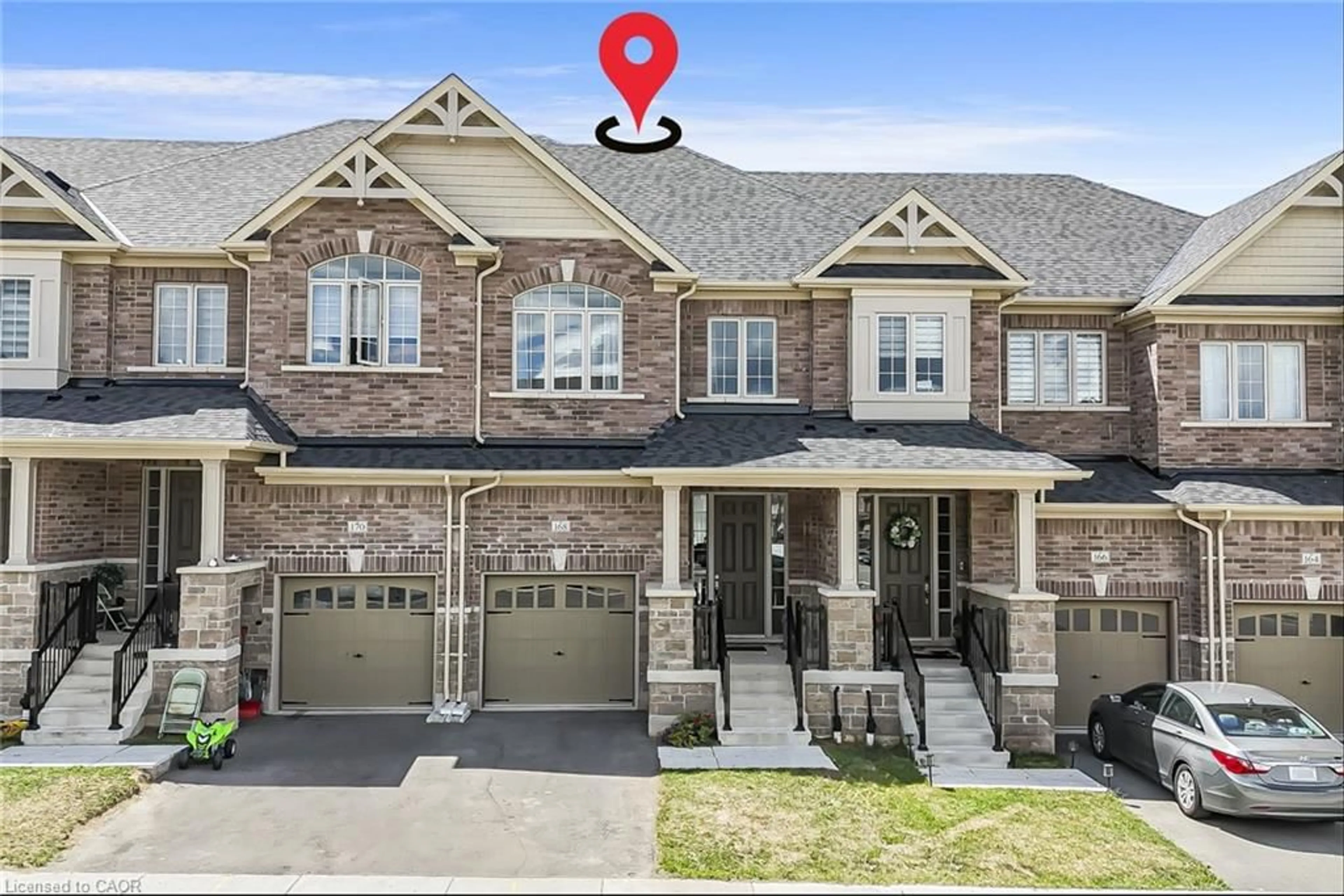 Home with brick exterior material, street for 168 Beckview Dr, Kitchener Ontario N2R 0S6