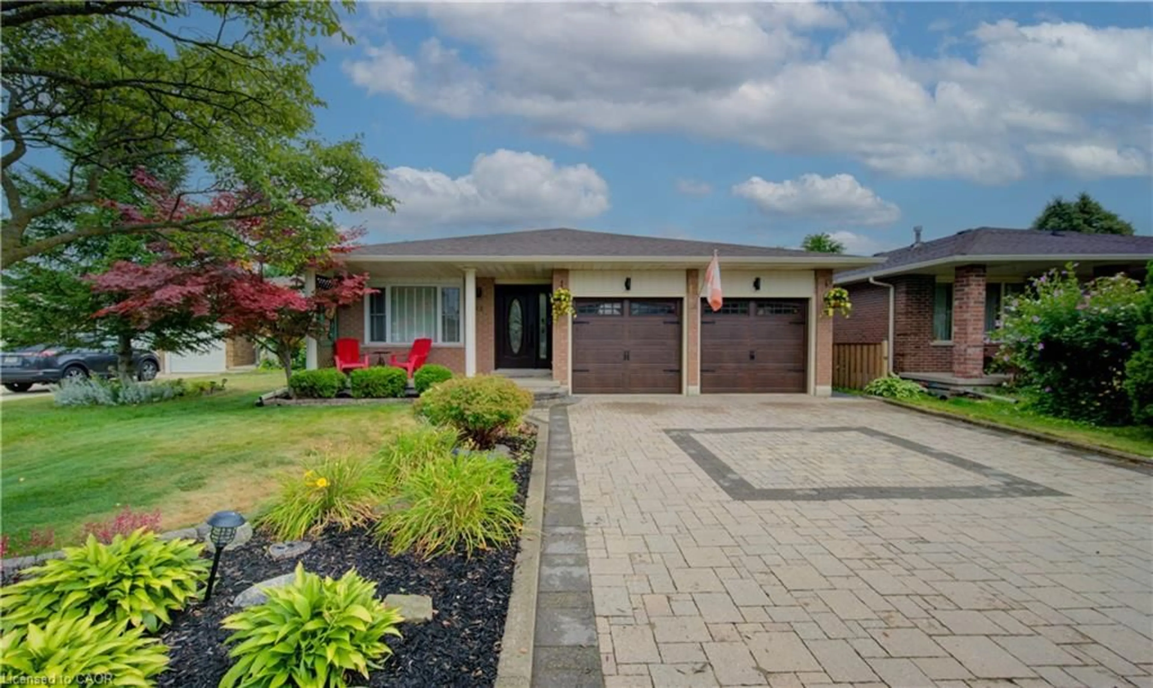 Home with brick exterior material, street for 12 Mccabe Crt, Kitchener Ontario N2E 2W9