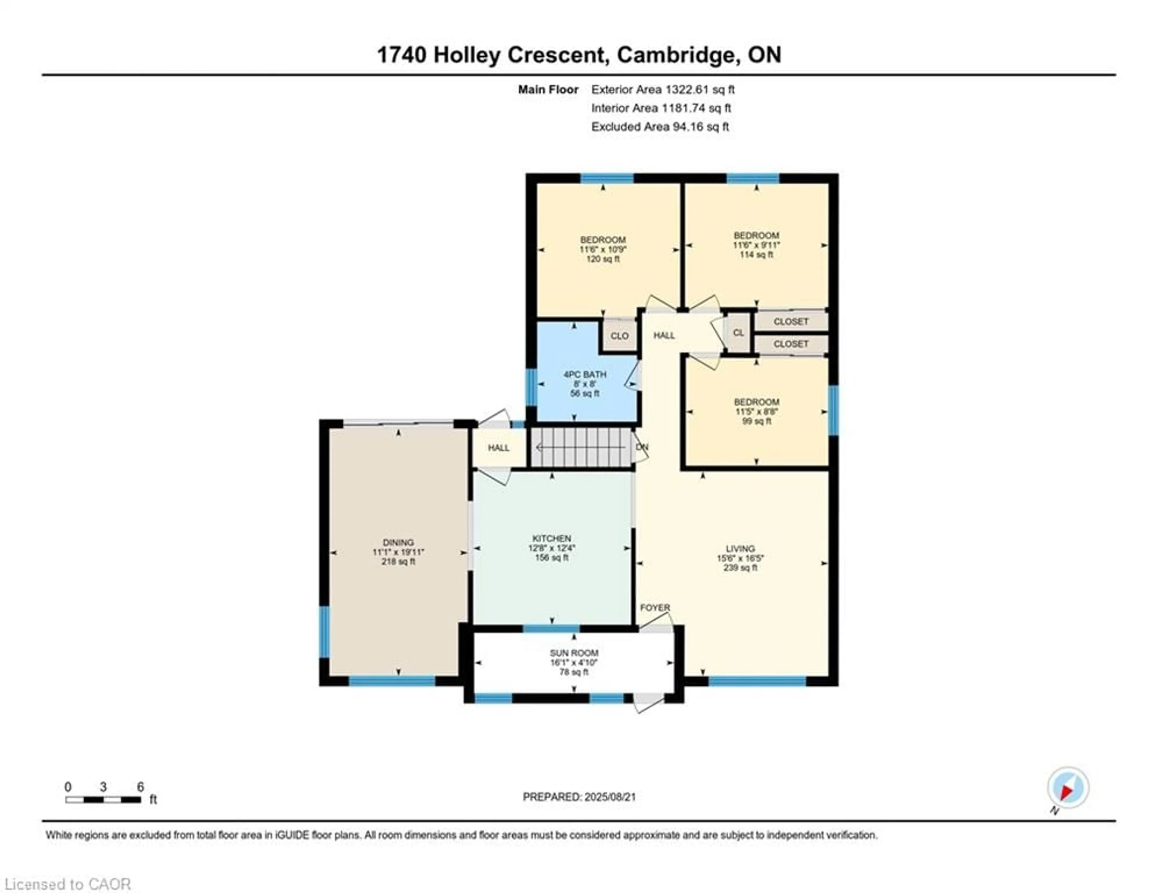 Floor plan for 1740 Holley Cres, Cambridge Ontario N3H 2S5