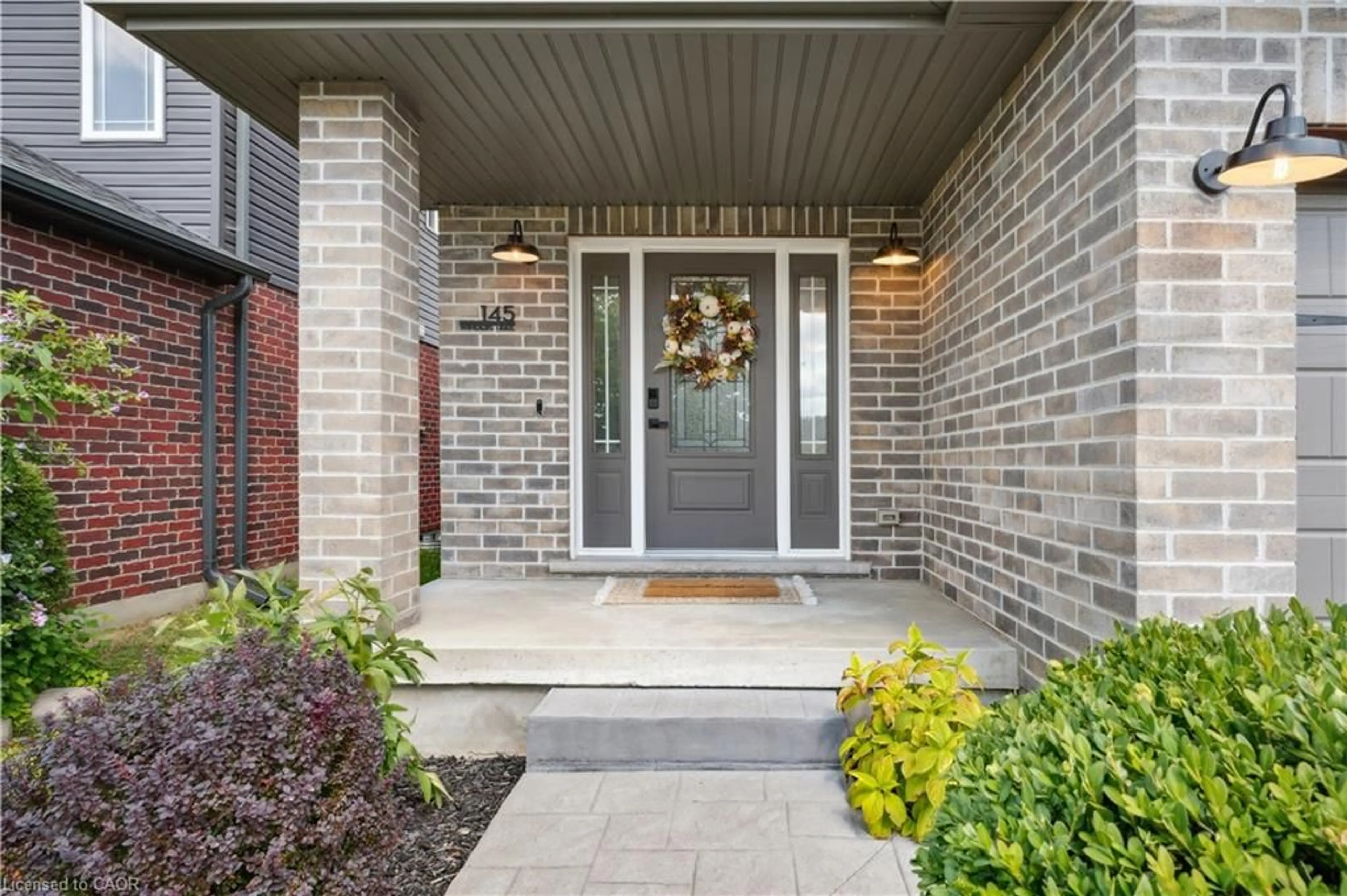 Home with brick exterior material, street for 145 Winders Trail, Ingersoll Ontario N5C 0A7
