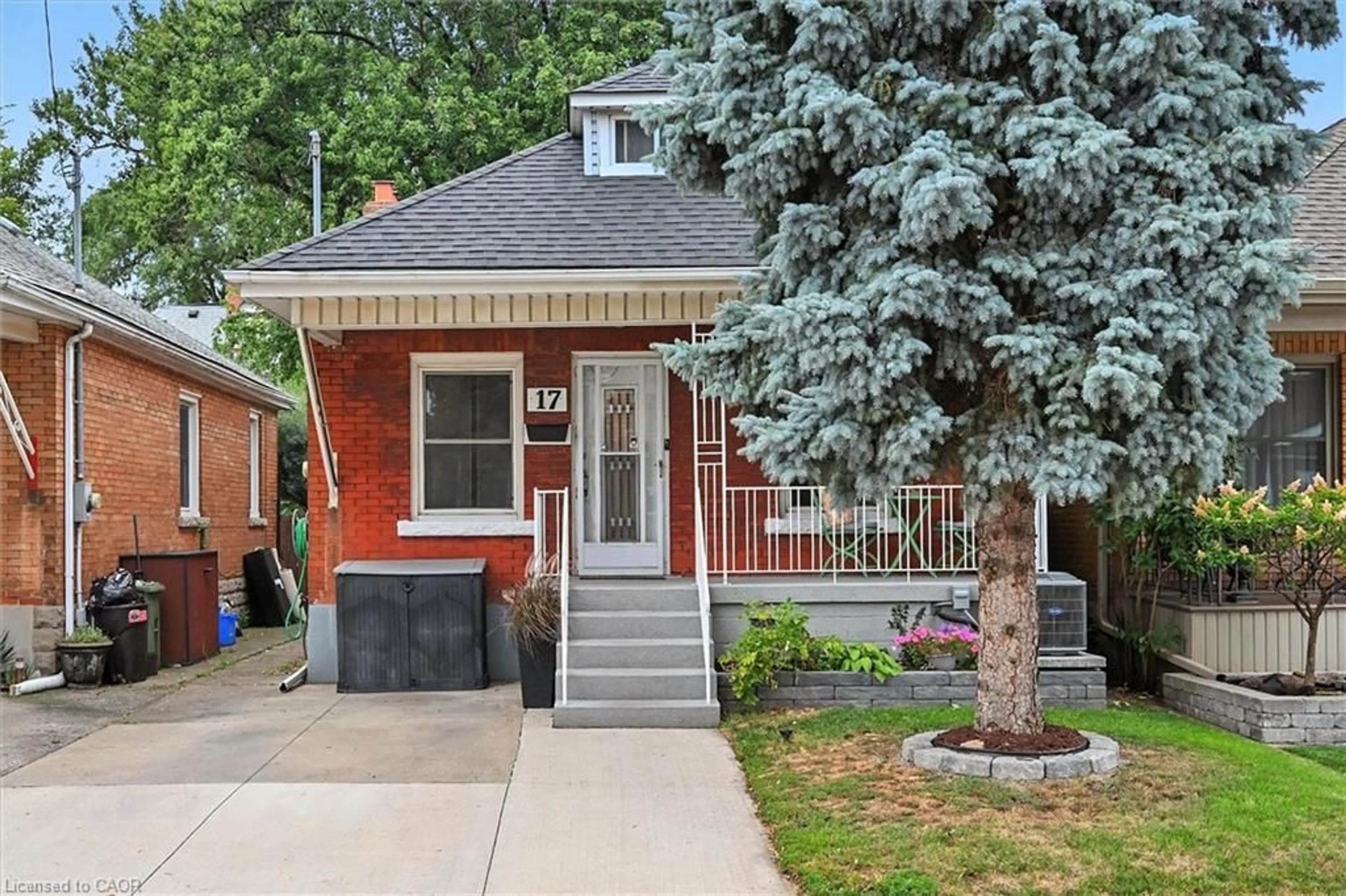 Home with brick exterior material, street for 17 Cameron Ave, Hamilton Ontario L8H 4Y9