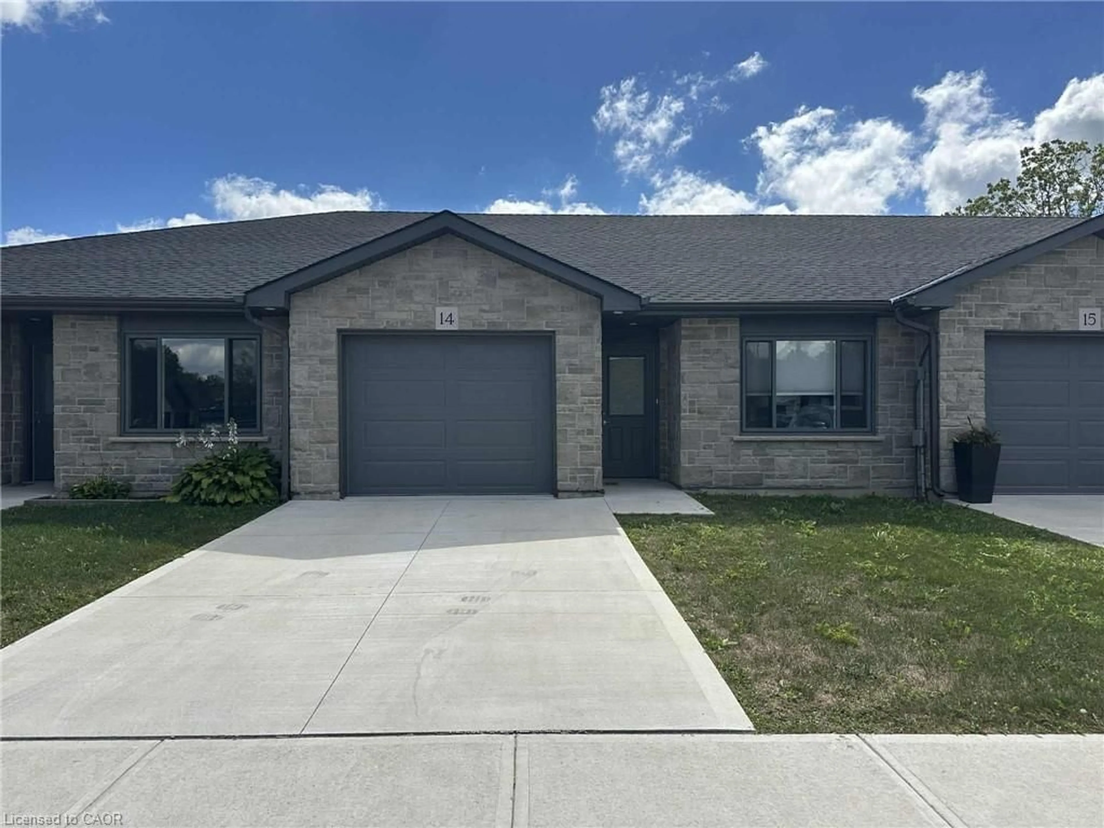 Home with brick exterior material, street for 14 Malcolm Cres, Listowel Ontario N4W 0K3