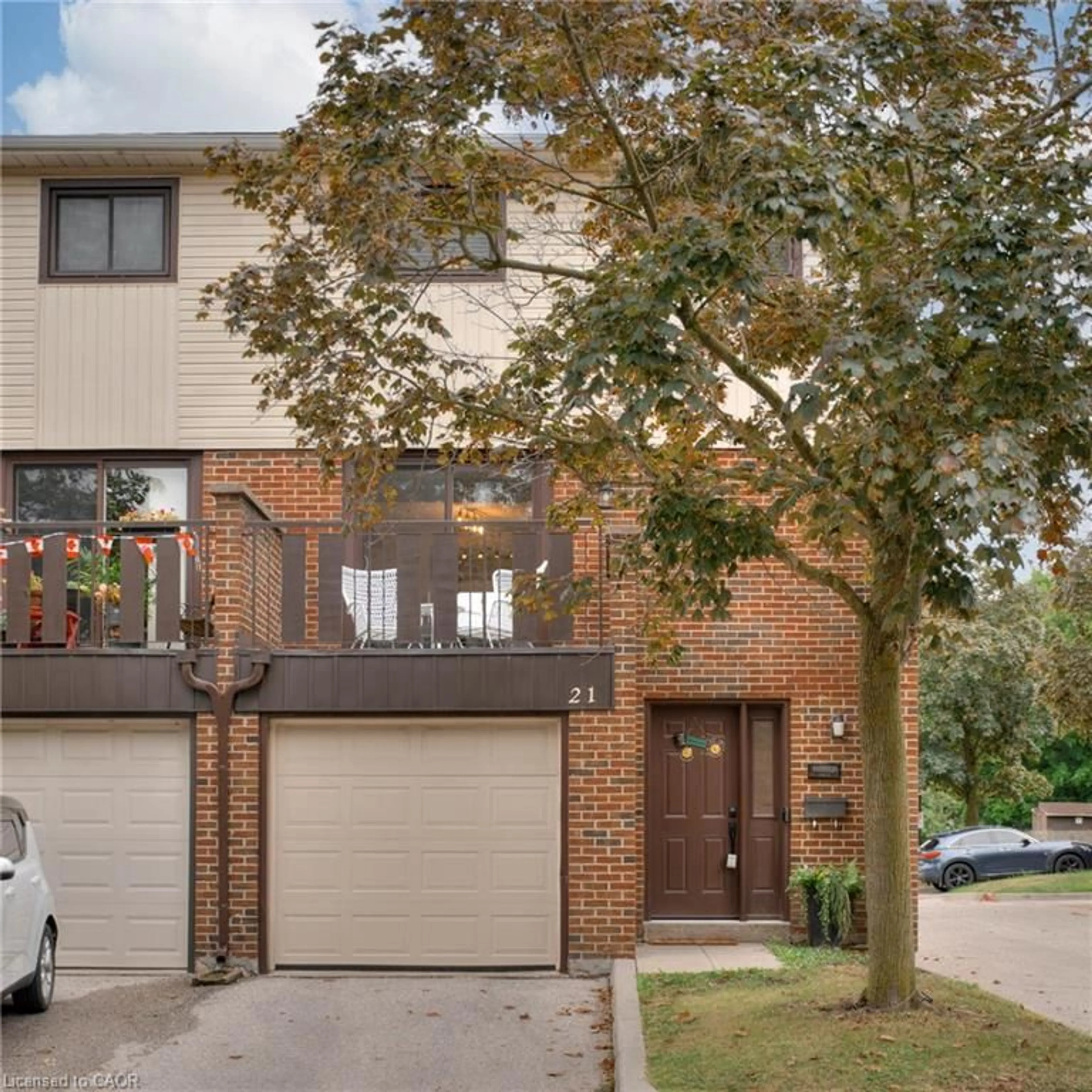 Home with brick exterior material, street for 187 Grulke St #21, Kitchener Ontario N2A 2S6