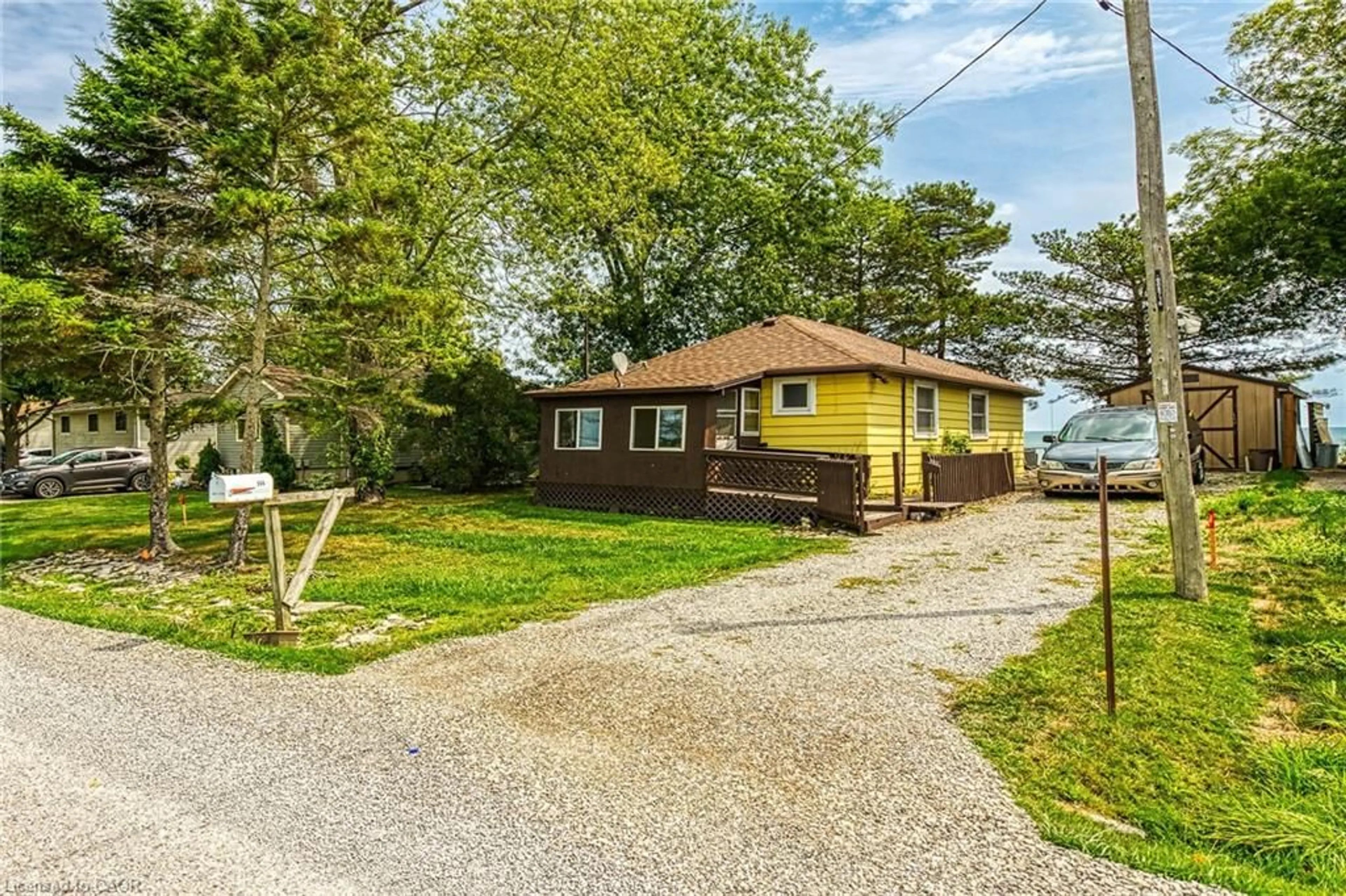 A pic from outside/outdoor area/front of a property/back of a property/a pic from drone, water/lake/river/ocean view for 966 South Coast Dr, Nanticoke Ontario N0A 1L0