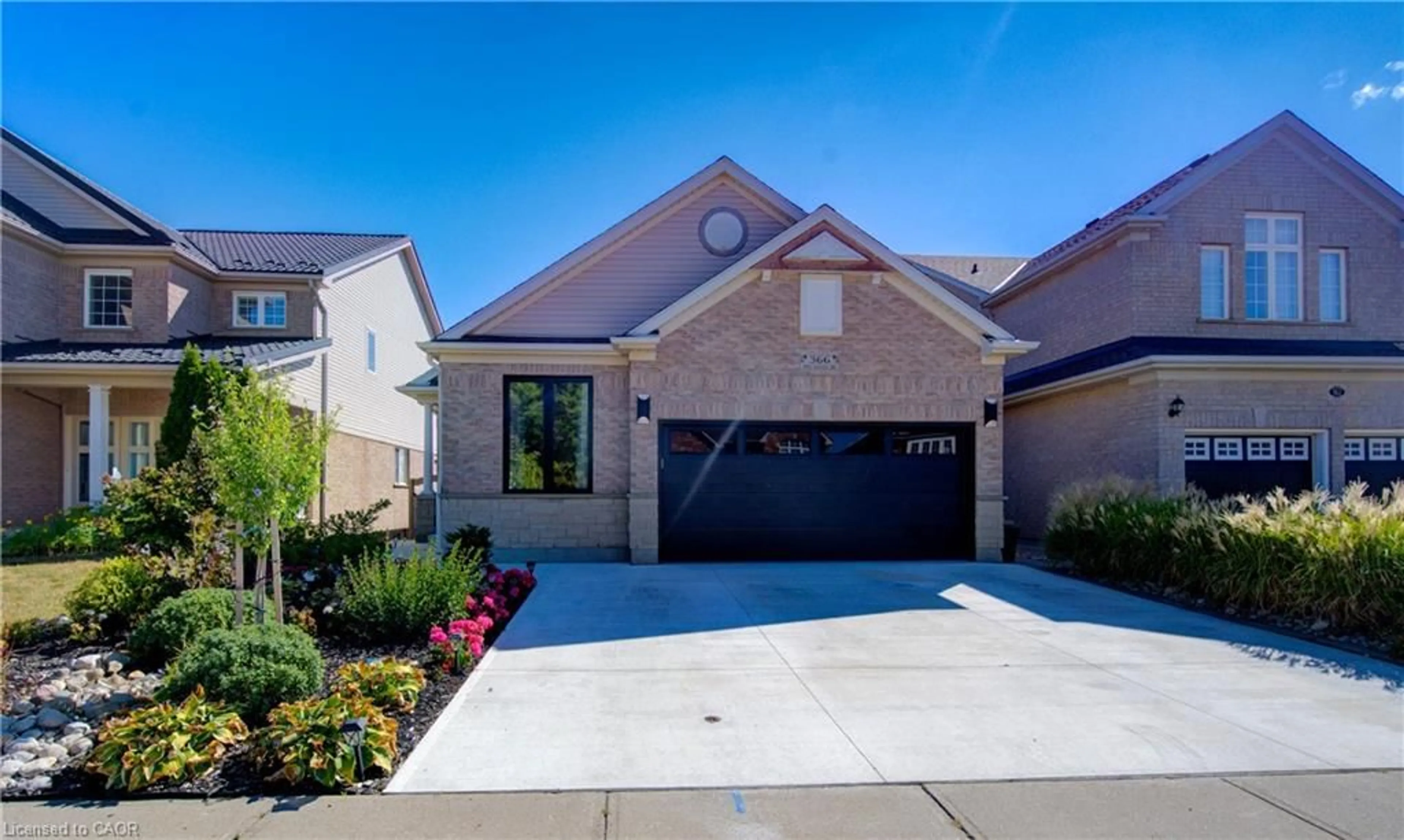 Home with brick exterior material, street for 366 Pine Valley Dr, Kitchener Ontario N2P 2V4