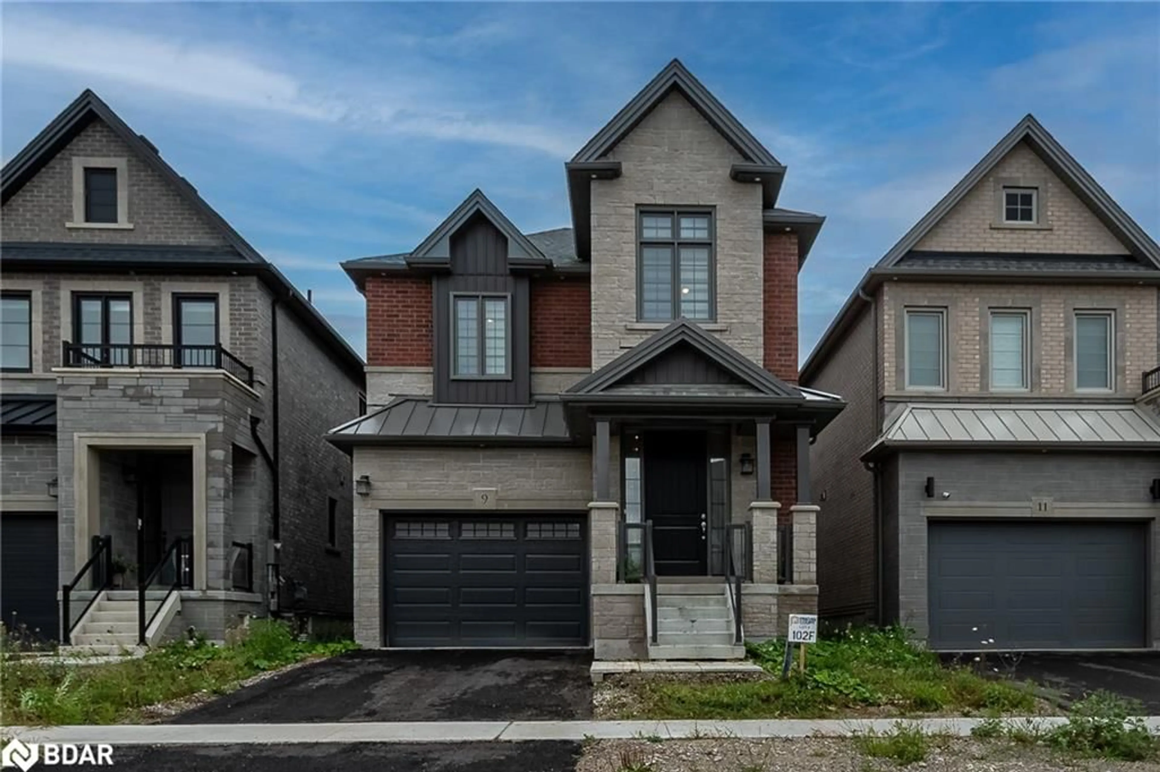 Home with brick exterior material, street for 9 Kiernan Cres, Alliston Ontario L9J 0P7