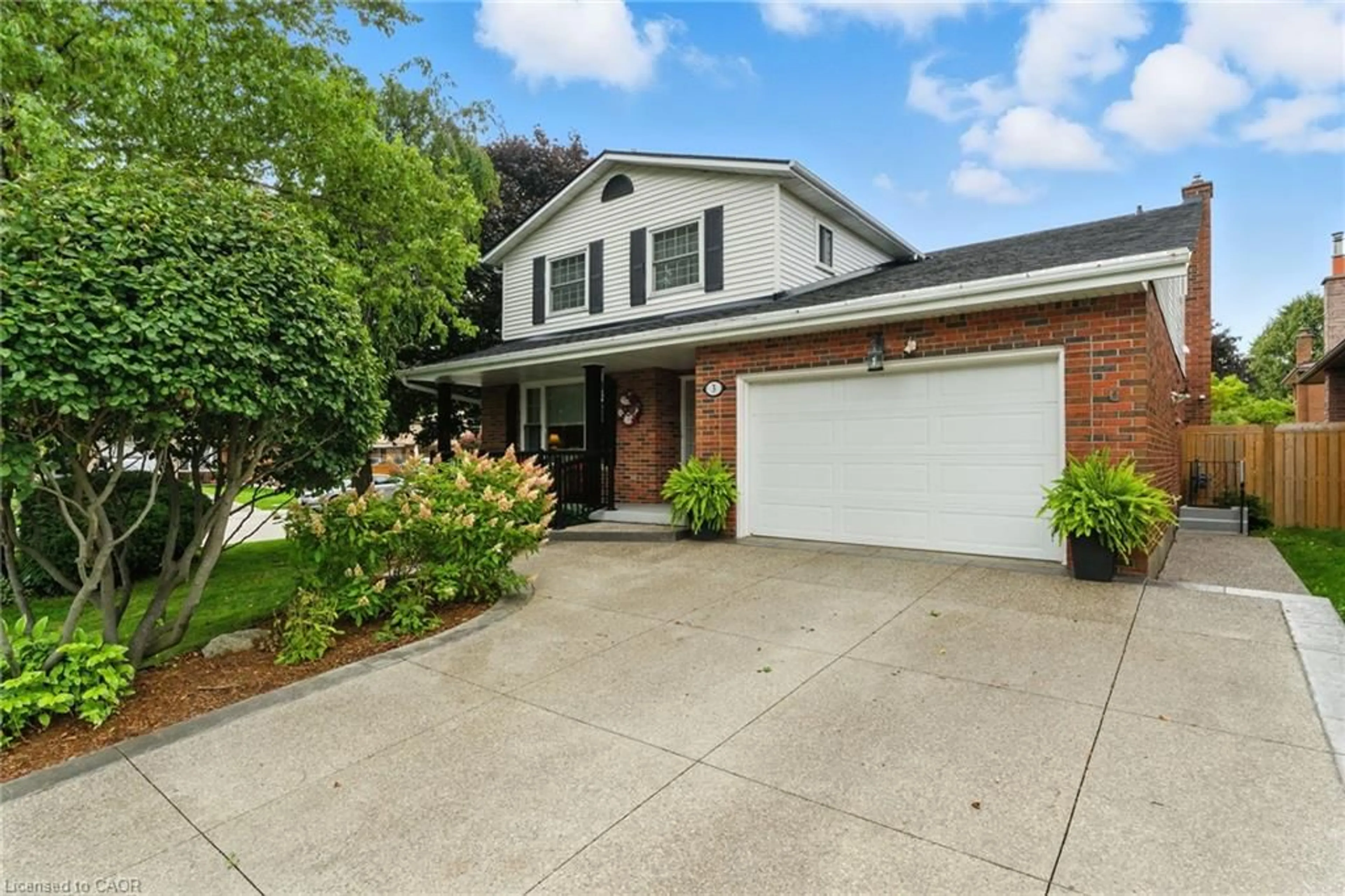 Home with brick exterior material, street for 3 Atkins Dr, Hamilton Ontario L9C 6T6
