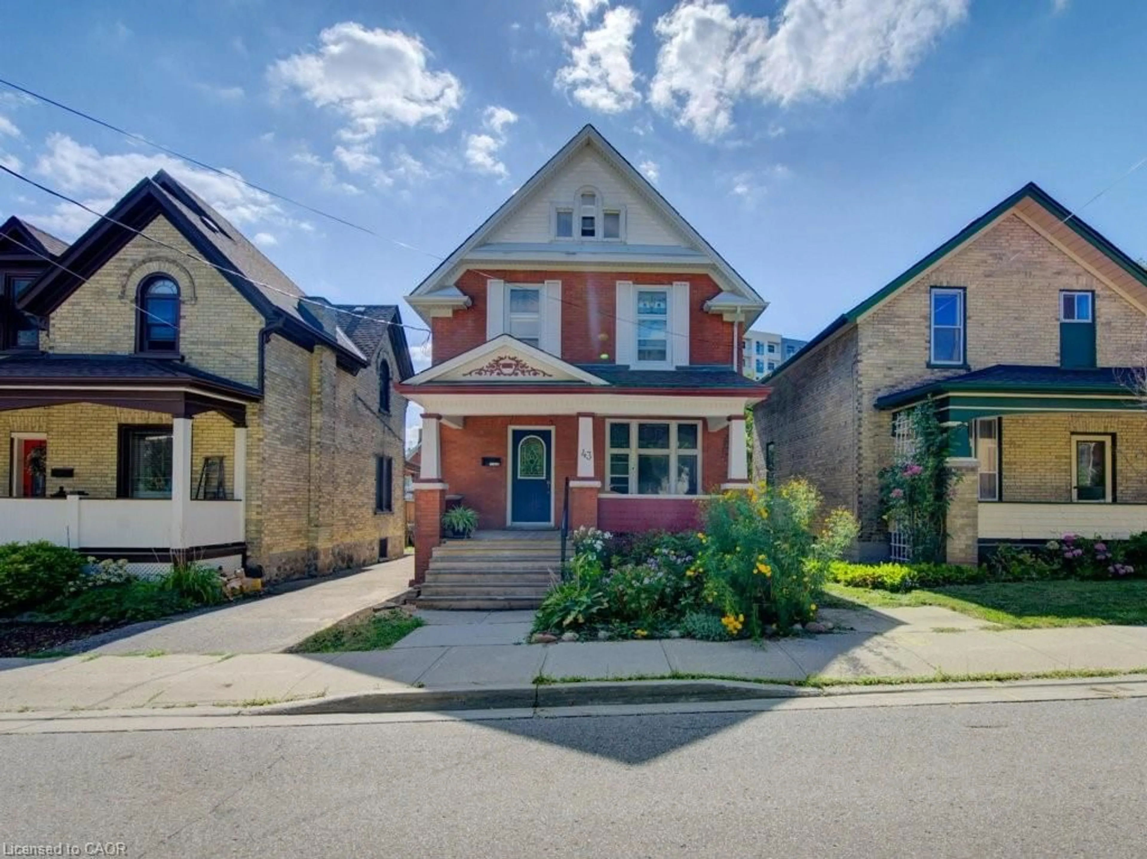 Home with brick exterior material, street for 43 Irvin St, Kitchener Ontario N2H 1K7