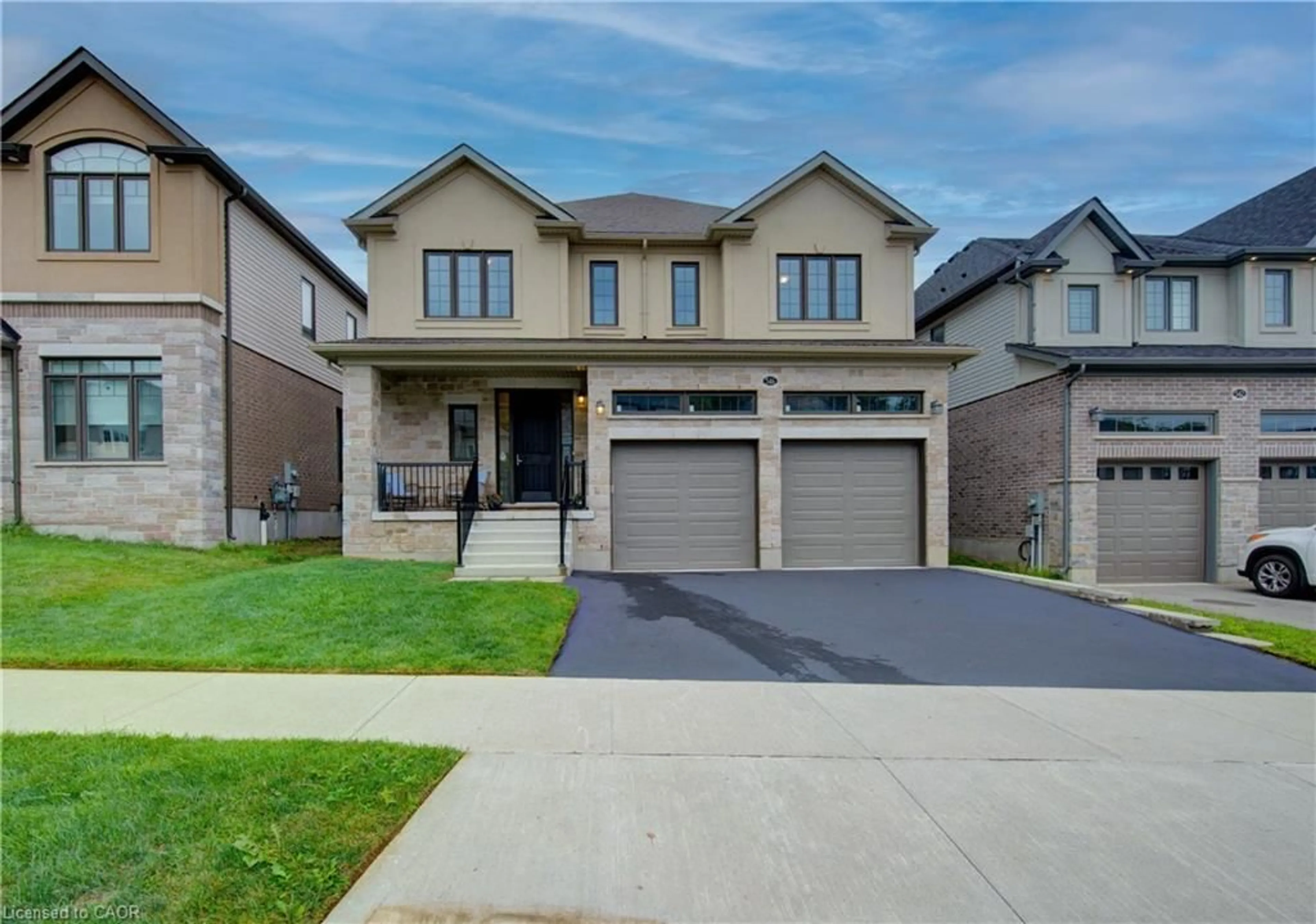 Home with brick exterior material, street for 546 Bridgemill Cres, Kitchener Ontario N2A 0K3
