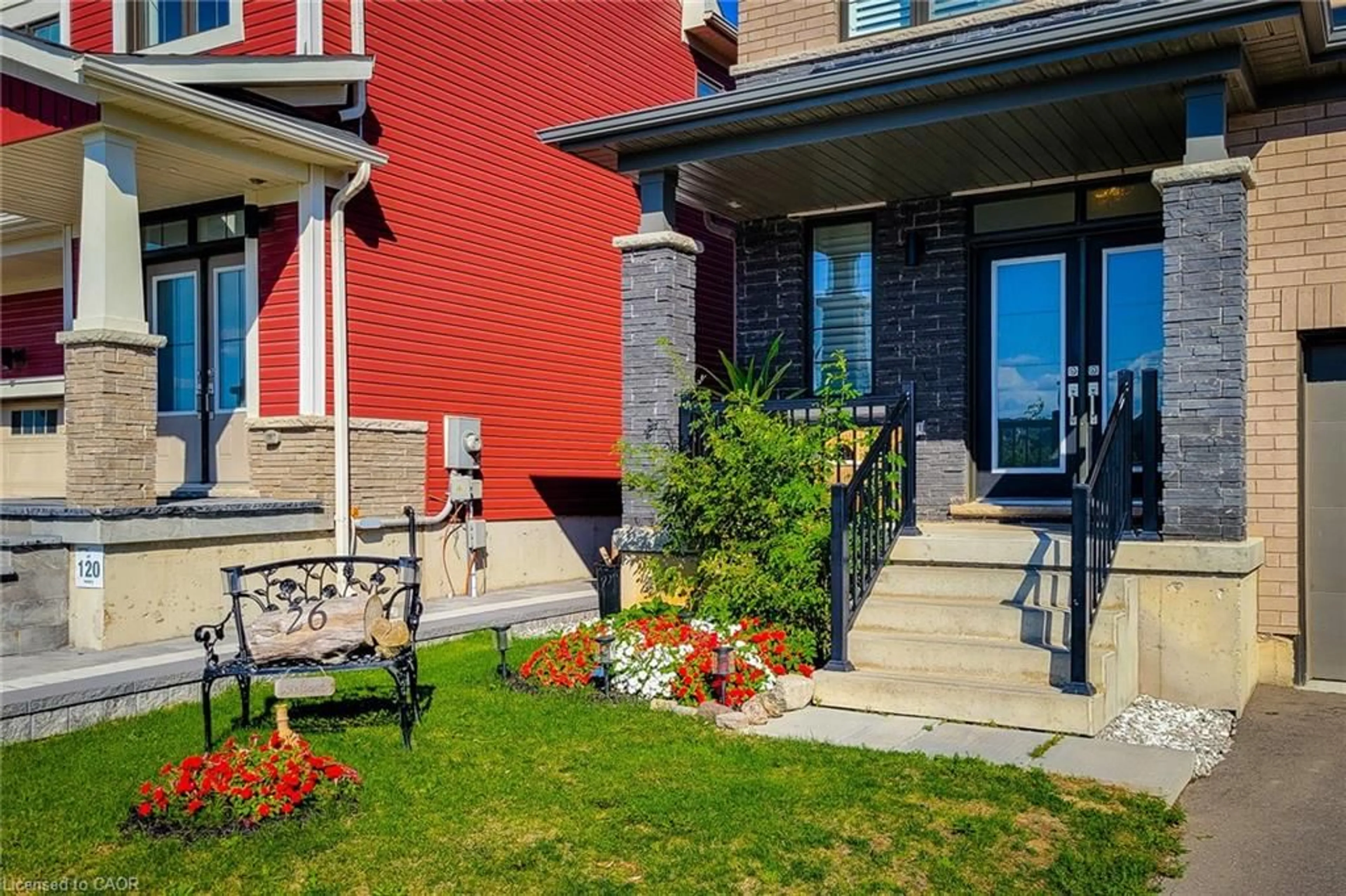 Home with brick exterior material, street for 26 Whithorn Cres, Caledonia Ontario N3W 0E5