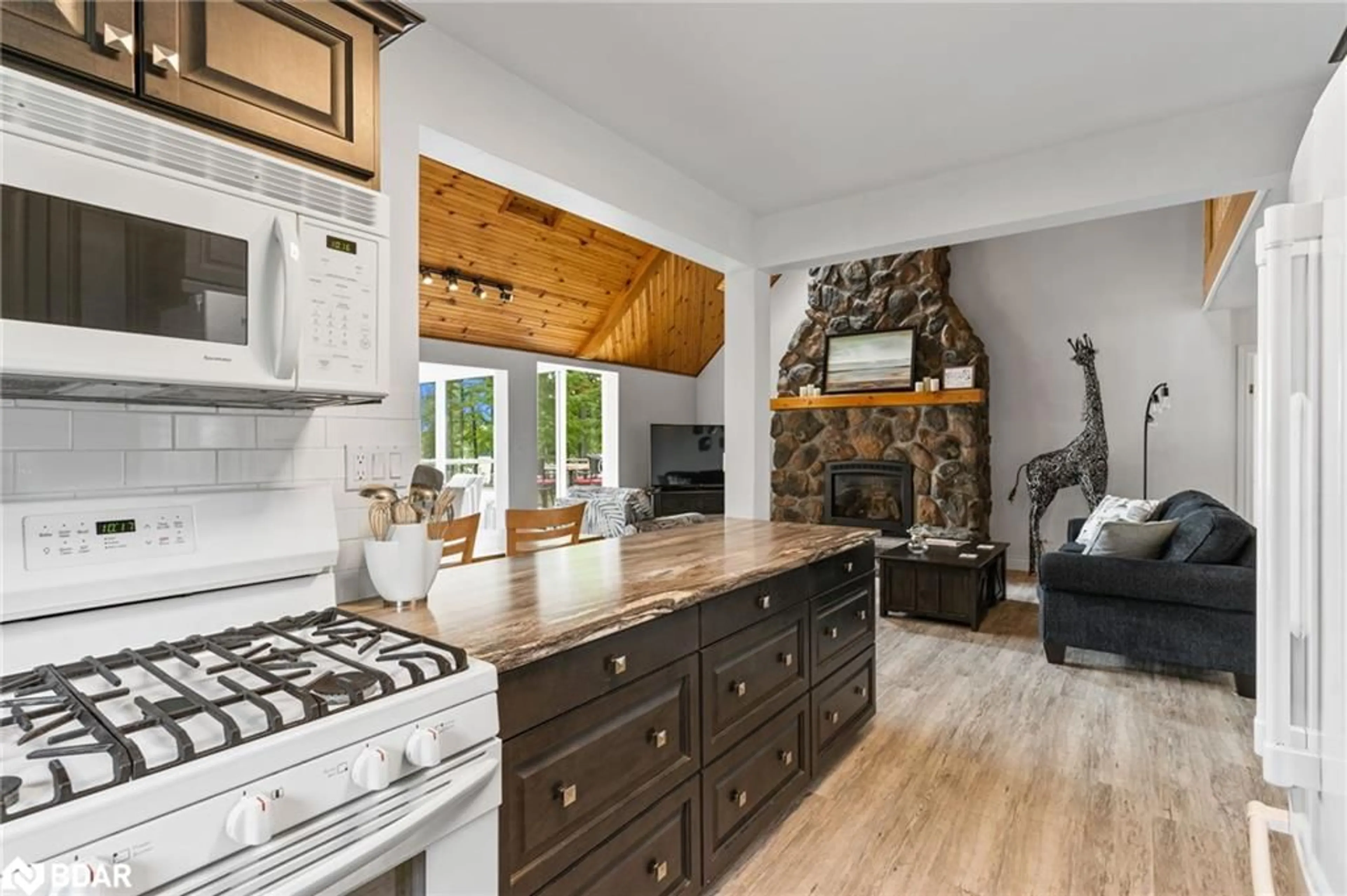 Open concept kitchen, unknown for 1115A Steenburg Lake Rd, Limerick Ontario K0L 1W0