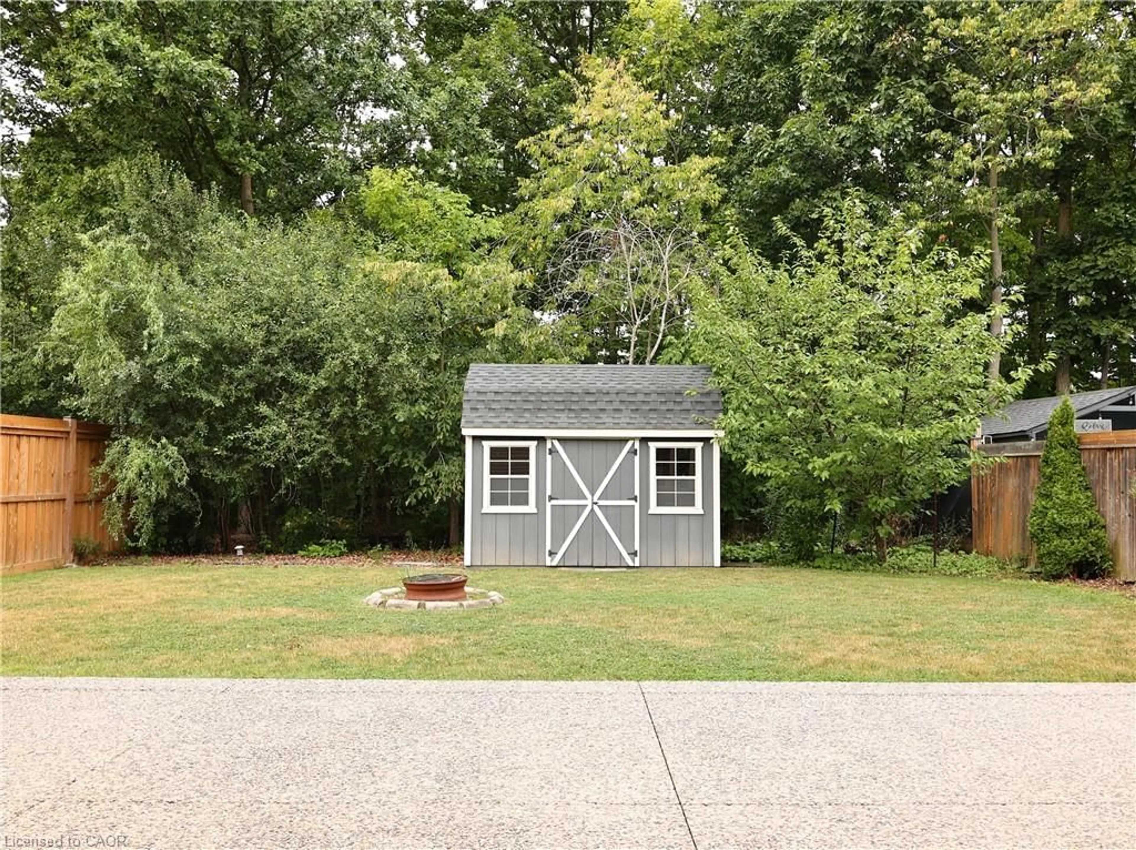 Shed for 54 Harvest Gate, Smithville Ontario L0R 2A0