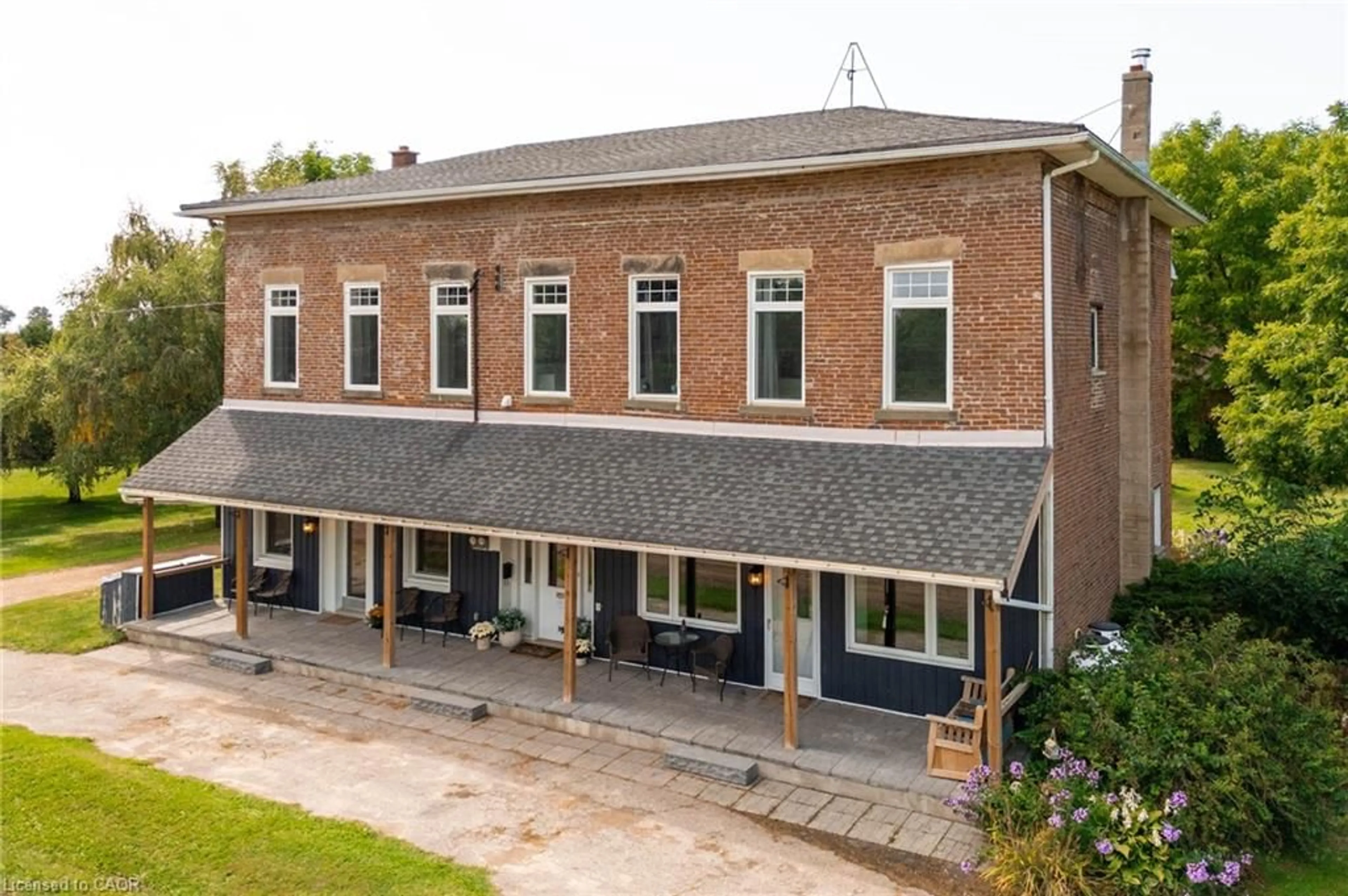 A pic from outside/outdoor area/front of a property/back of a property/a pic from drone, building for 776597 Blandford Rd, Bright Ontario N0J 1B0
