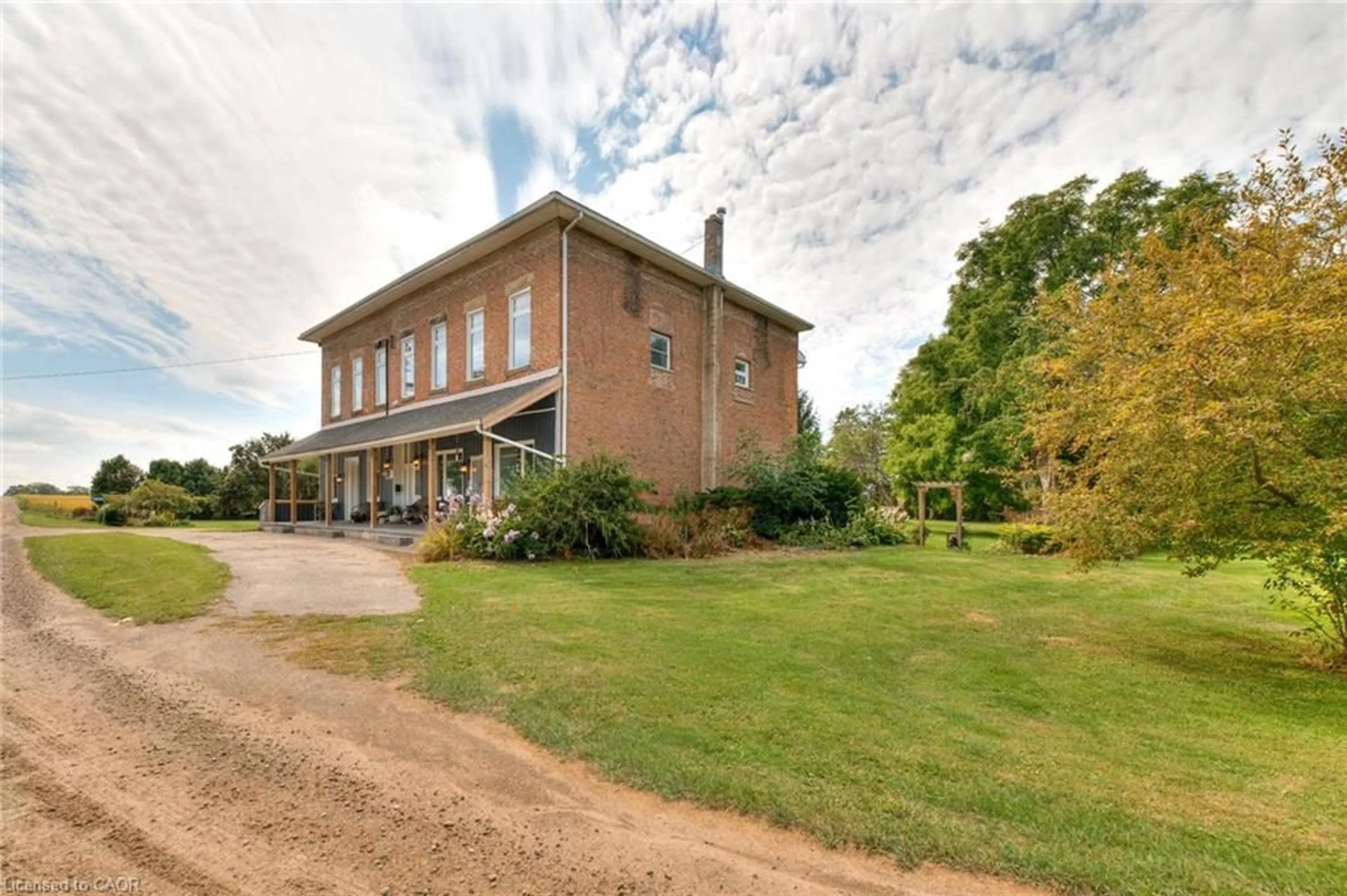 A pic from outside/outdoor area/front of a property/back of a property/a pic from drone, building for 776597 Blandford Rd, Bright Ontario N0J 1B0